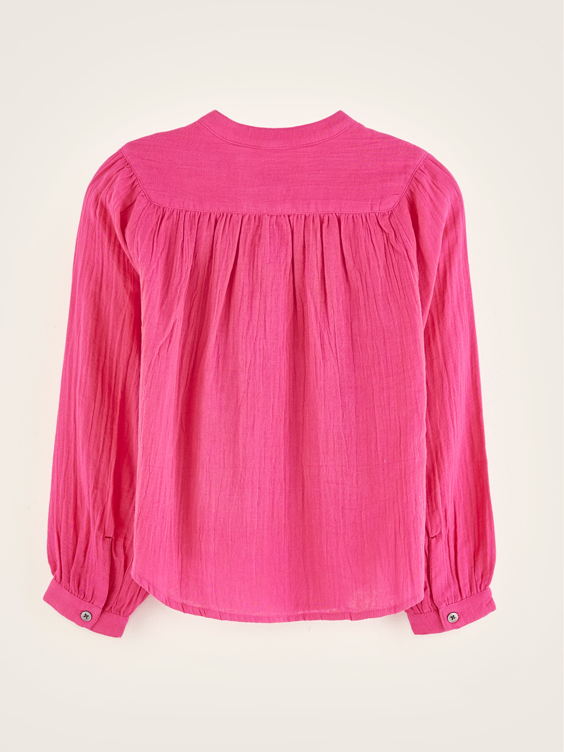 Hopsa Classic Blouse - Fushia For Girls | Bellerose