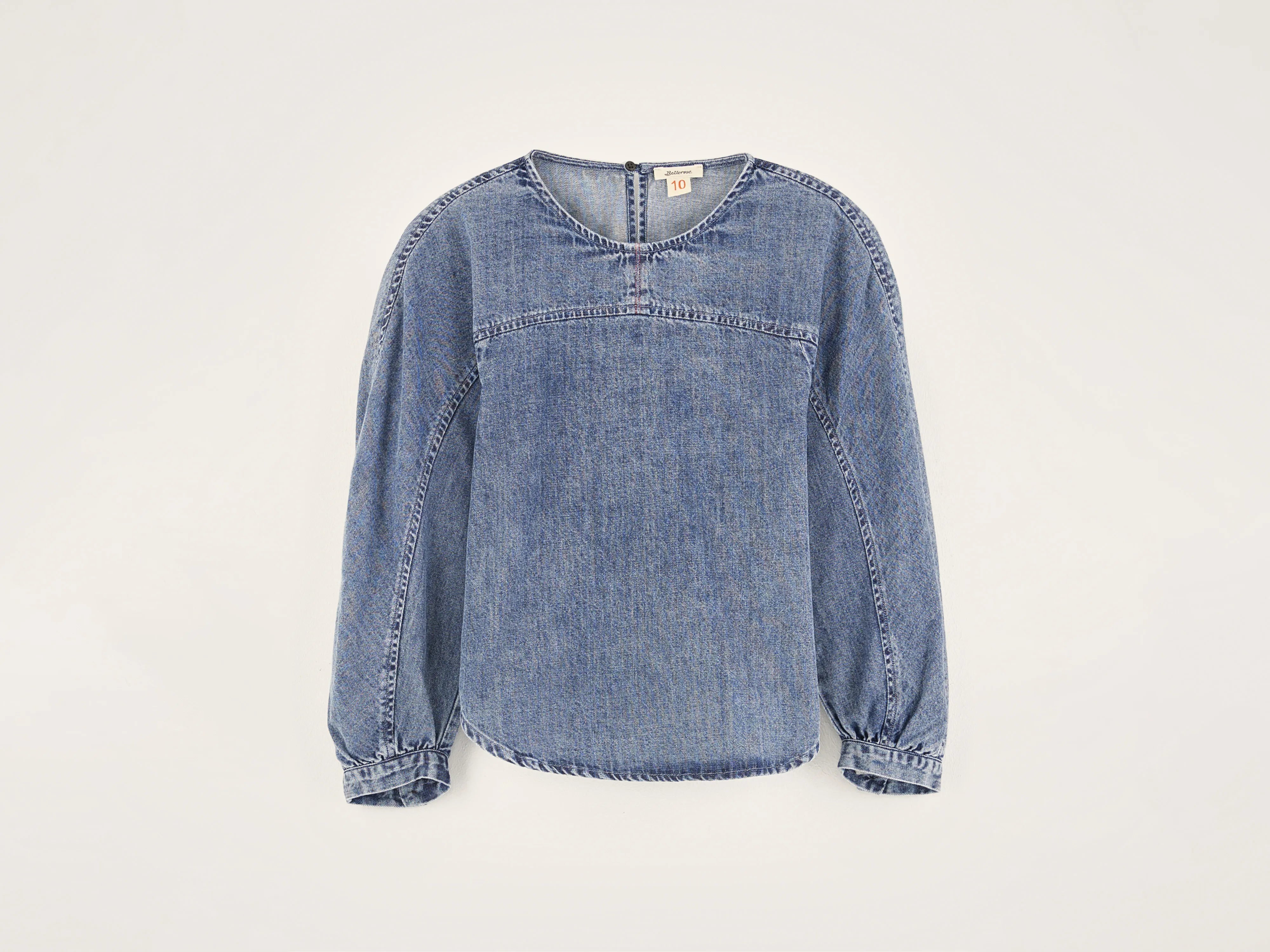 Blouse en denim Agar (242 / G / LT BLUE STONE)