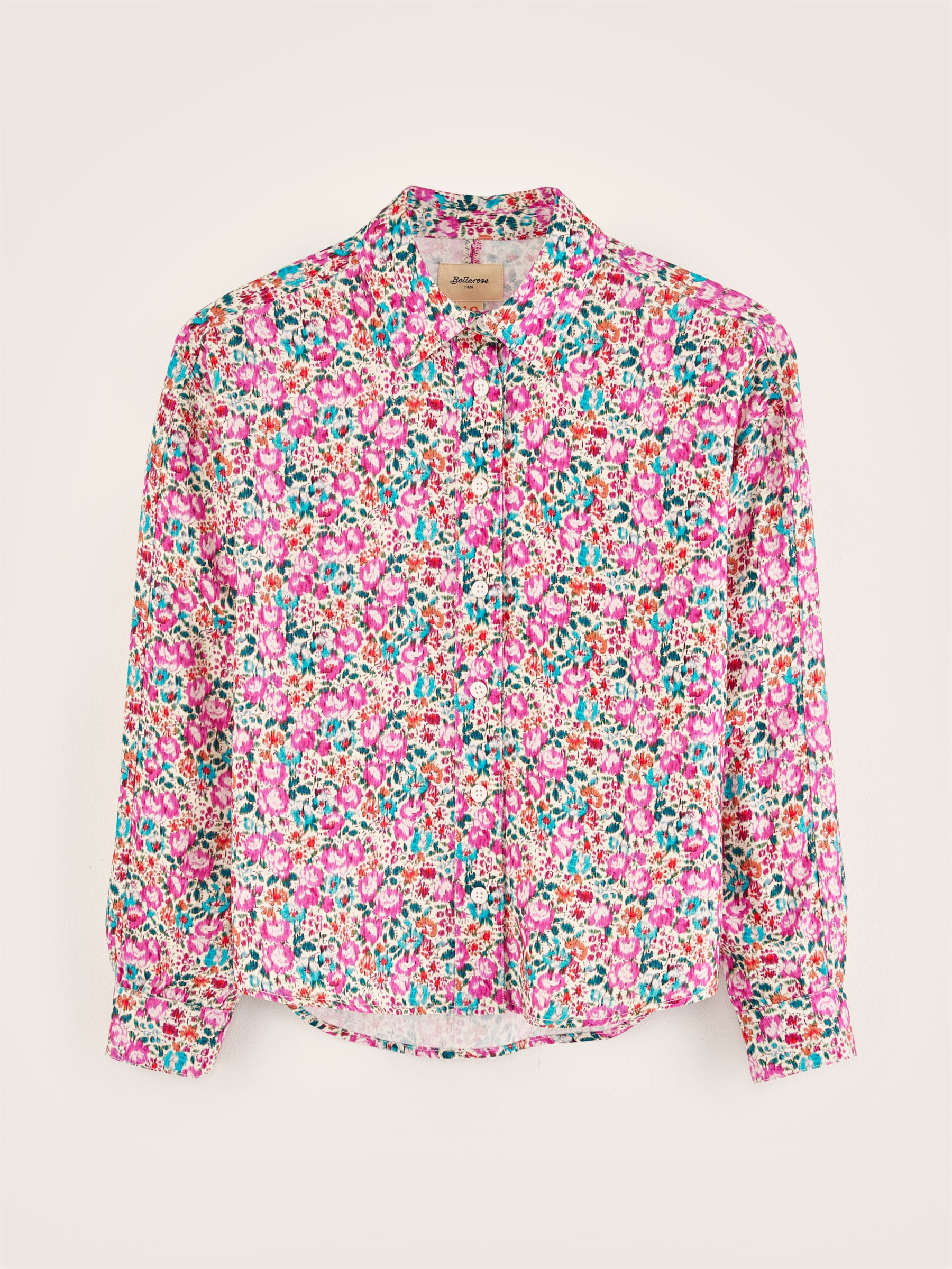 Hester Straight Shirt - Fushia For Girls | Bellerose