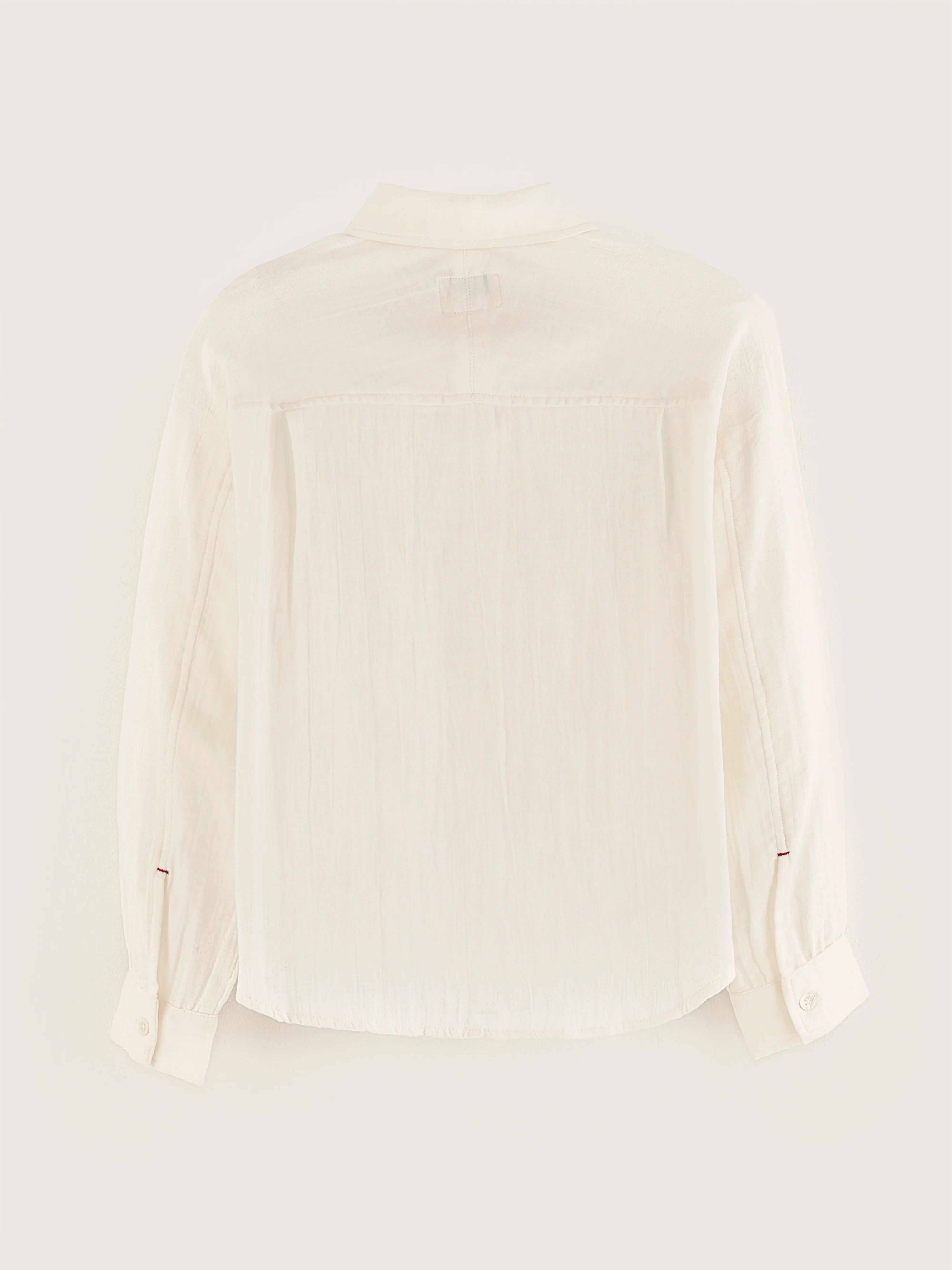 Hester Rechte Hemd - Vintage white Voor Meisjes | Bellerose