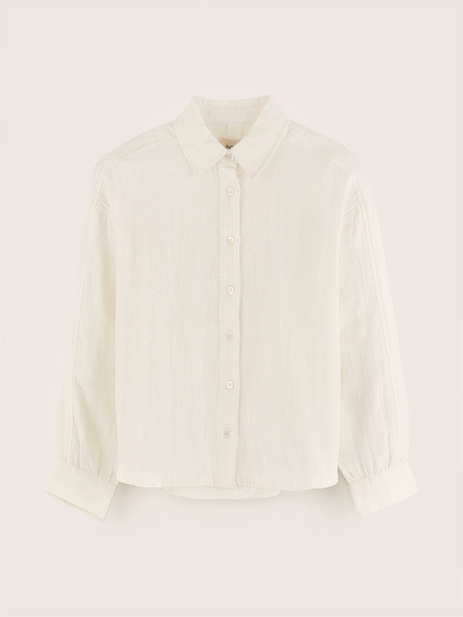 Hester Straight Shirt - Vintage white For Girls | Bellerose