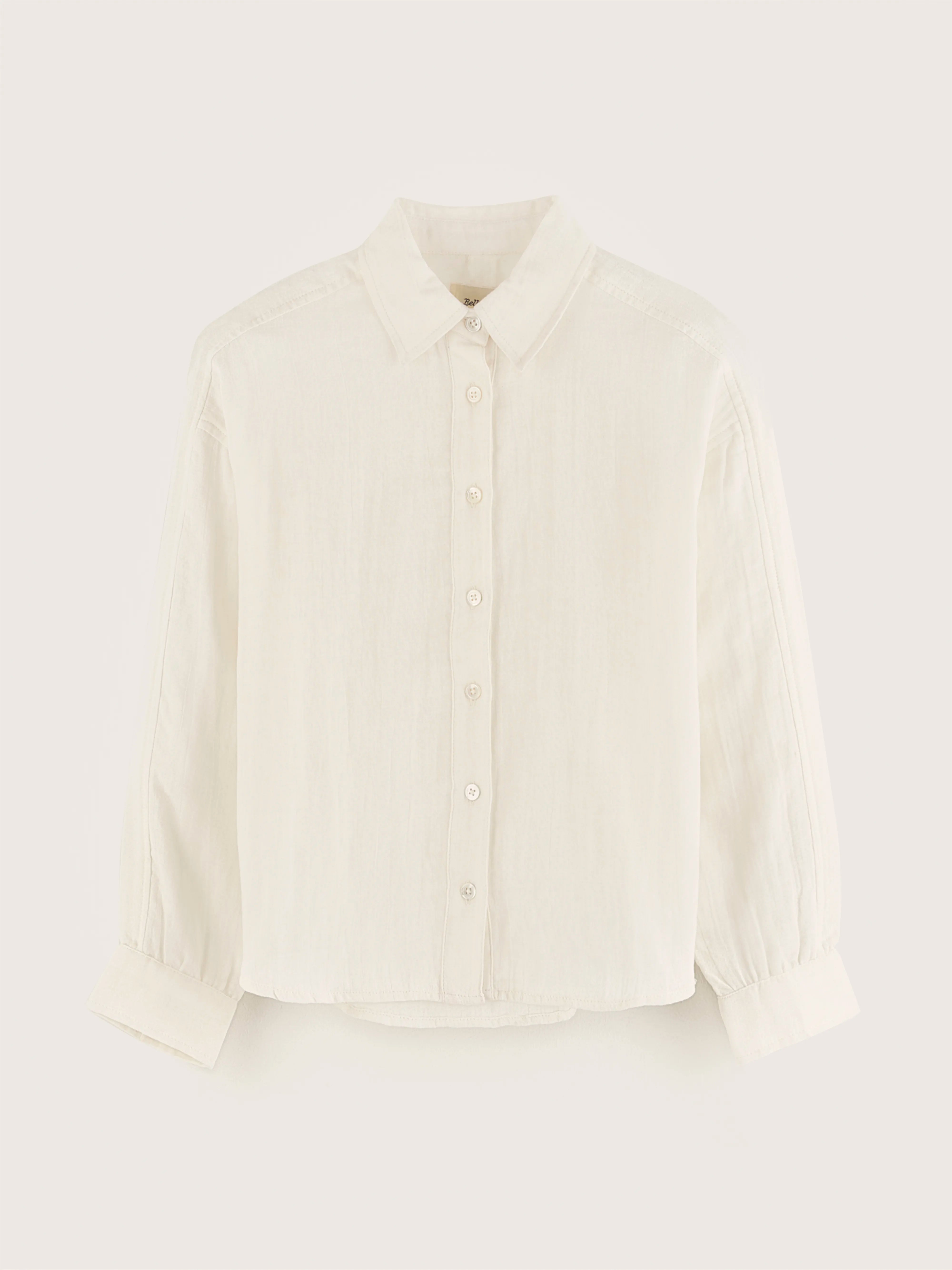 Chemise Droite Hester - Vintage white Pour Fille | Bellerose