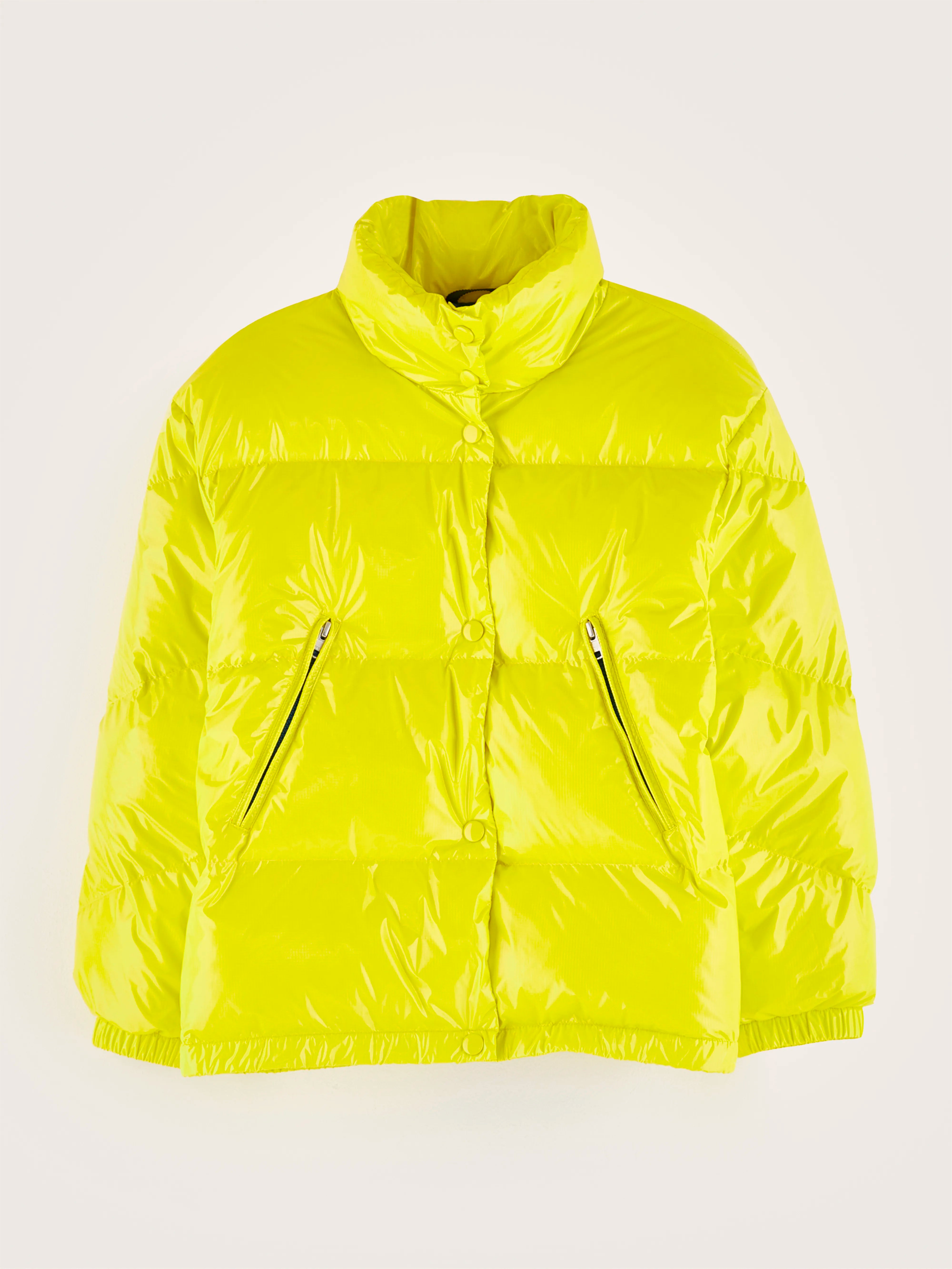 Yellow puffer jacket for girls Bellerose