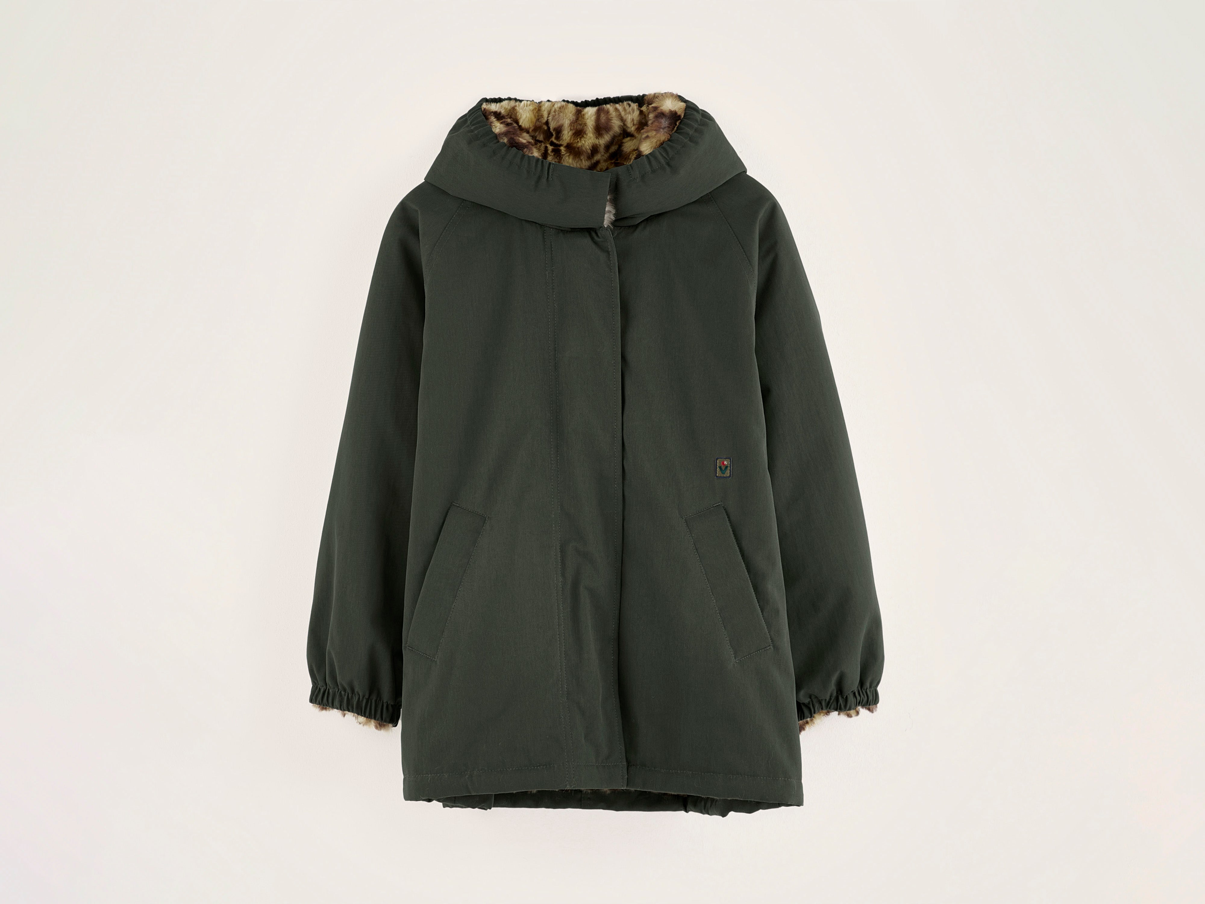 Harbor parka met capuchon (242 / G / FOREST)