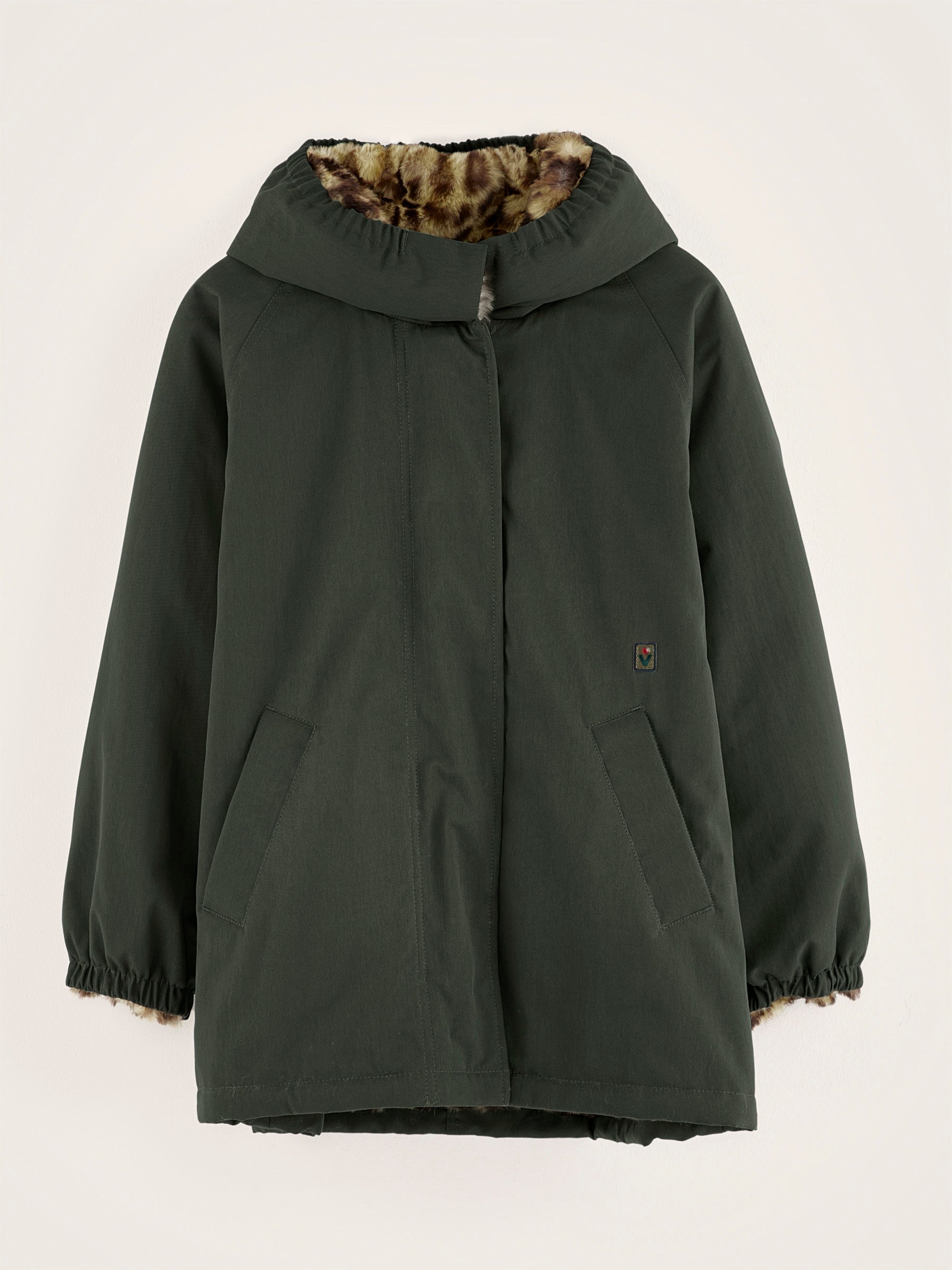 Harbor parka met capuchon (242 / G / FOREST)