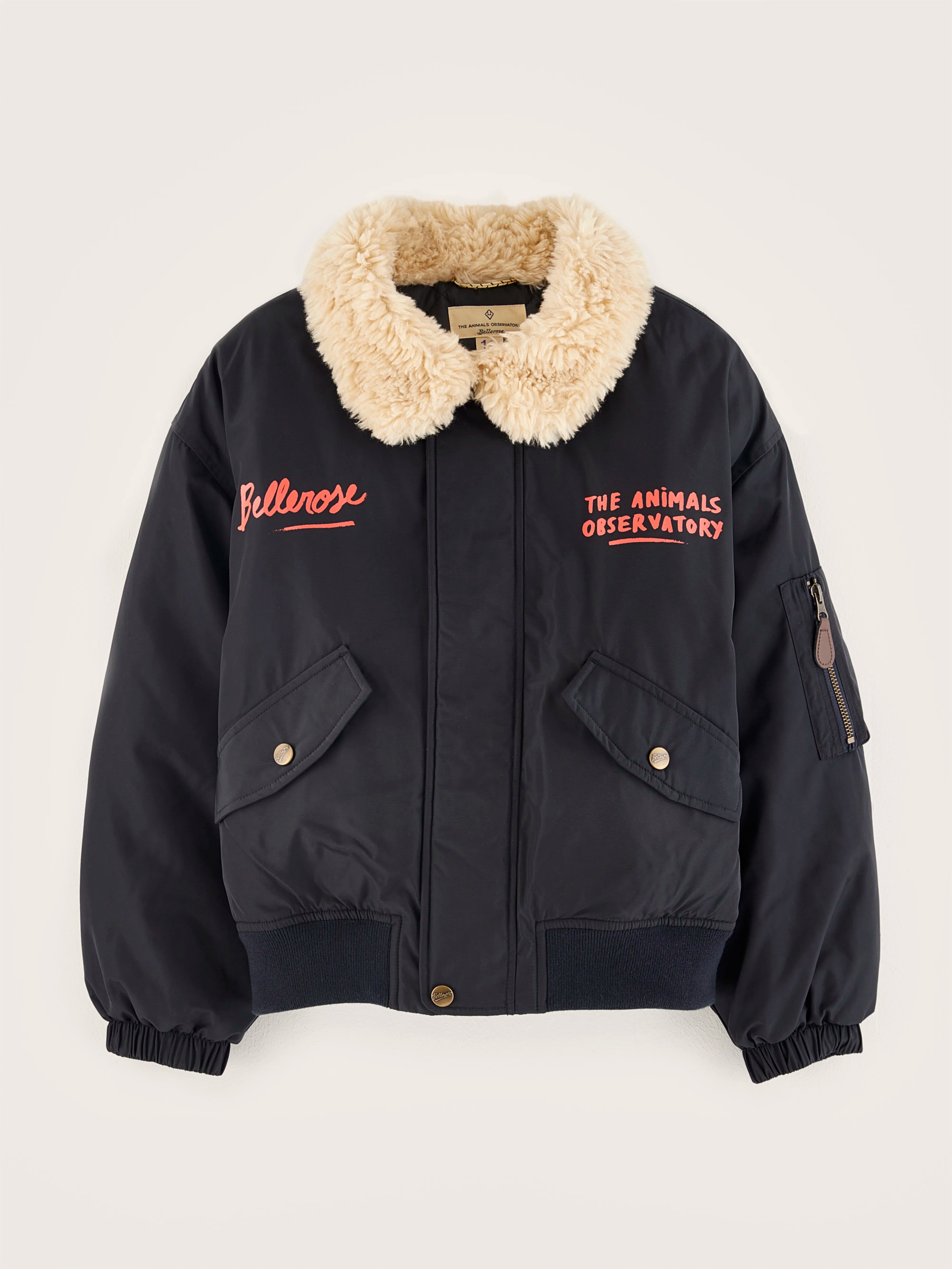 Veste Aviateur Homard - Navy Pour Garçon | Bellerose