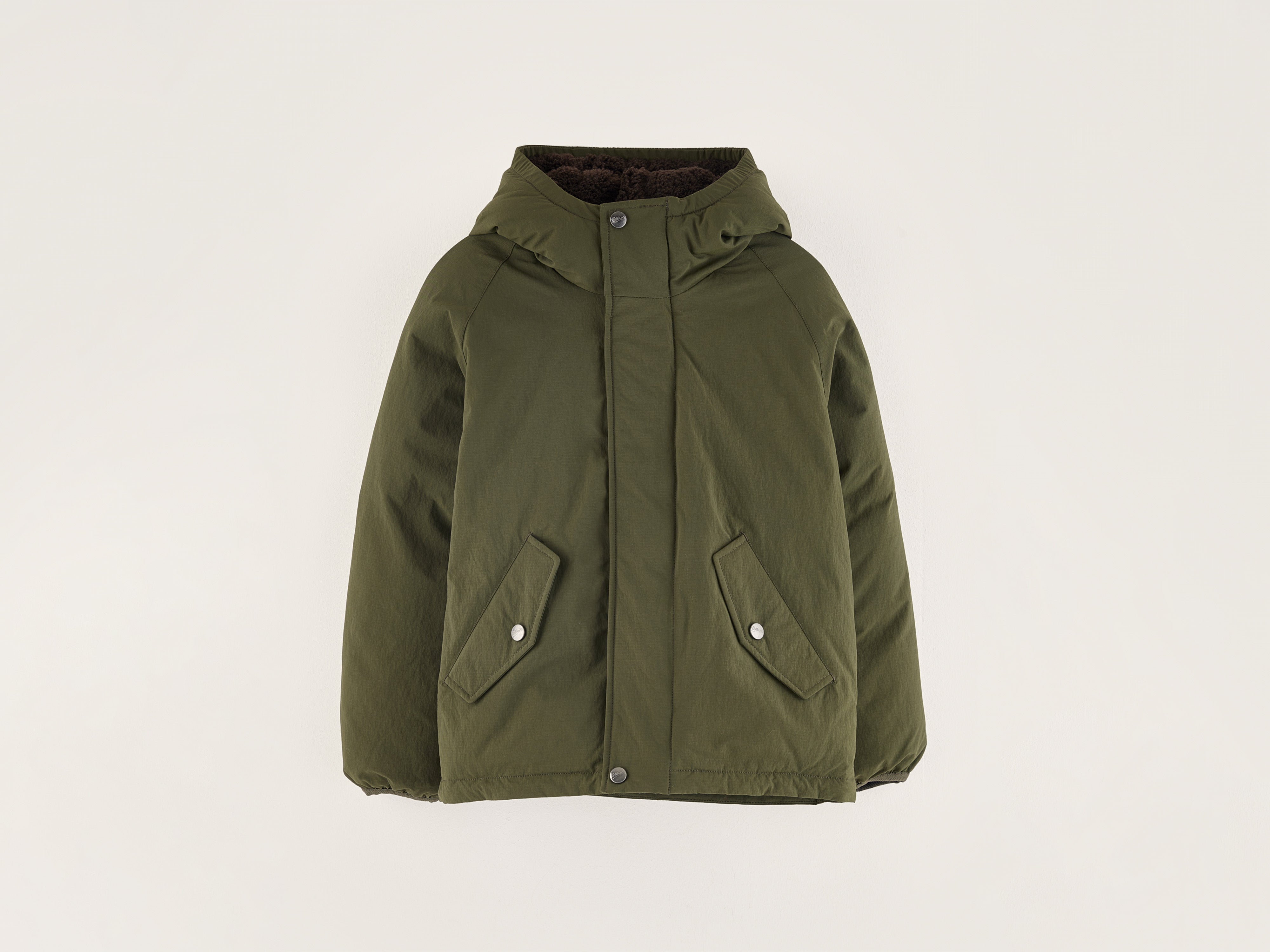 Horwin parka met capuchon (242 / B / MOSS)