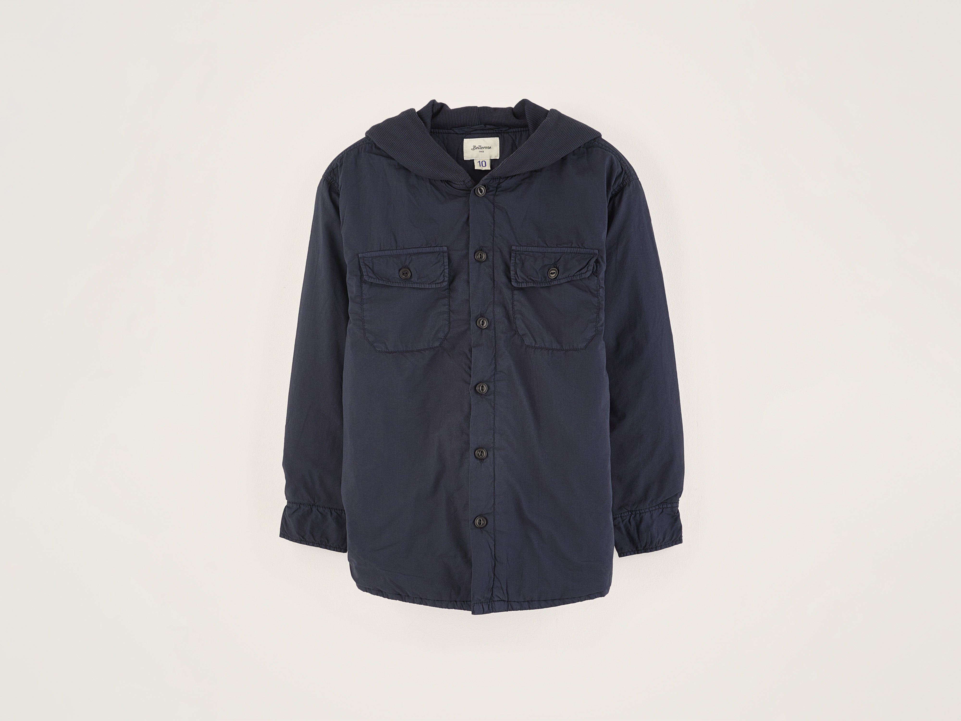 Wapper poplin overshirt   (242 / B / PARKER)