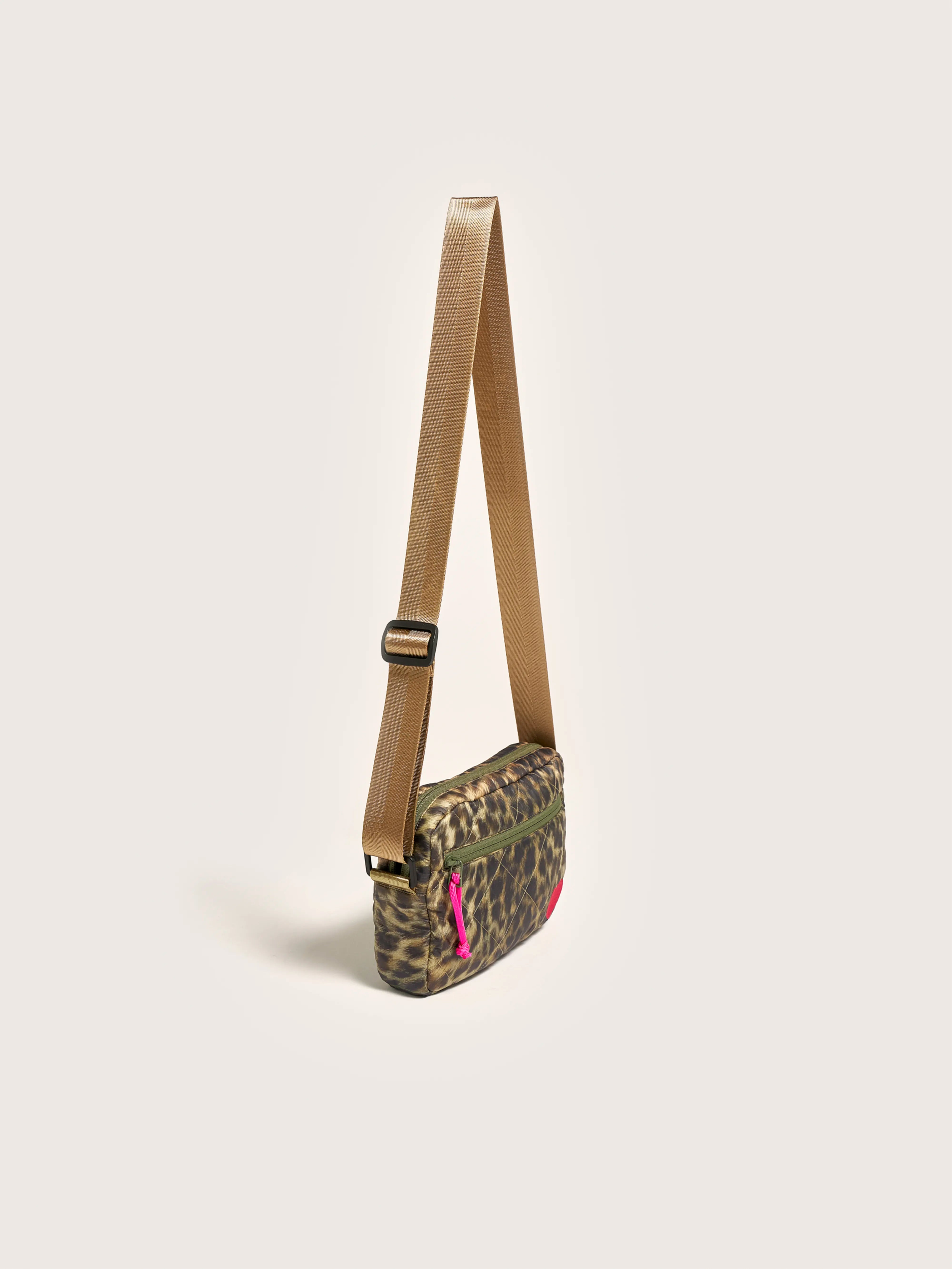 Hilana Leopard Bag - Coffee / Fushia For Girls | Bellerose