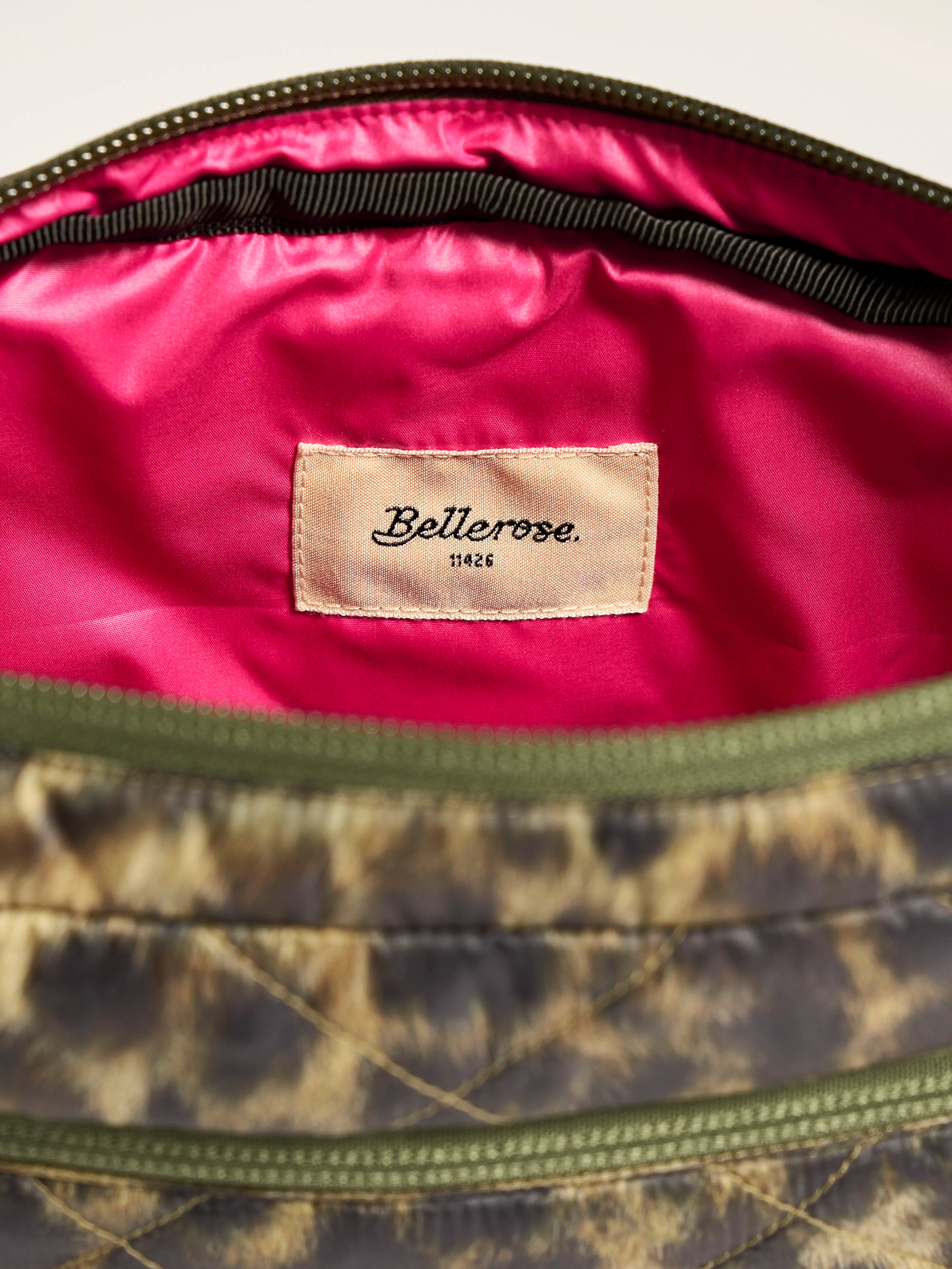 Hilana Leopard Bag - Coffee / Fushia For Girls | Bellerose