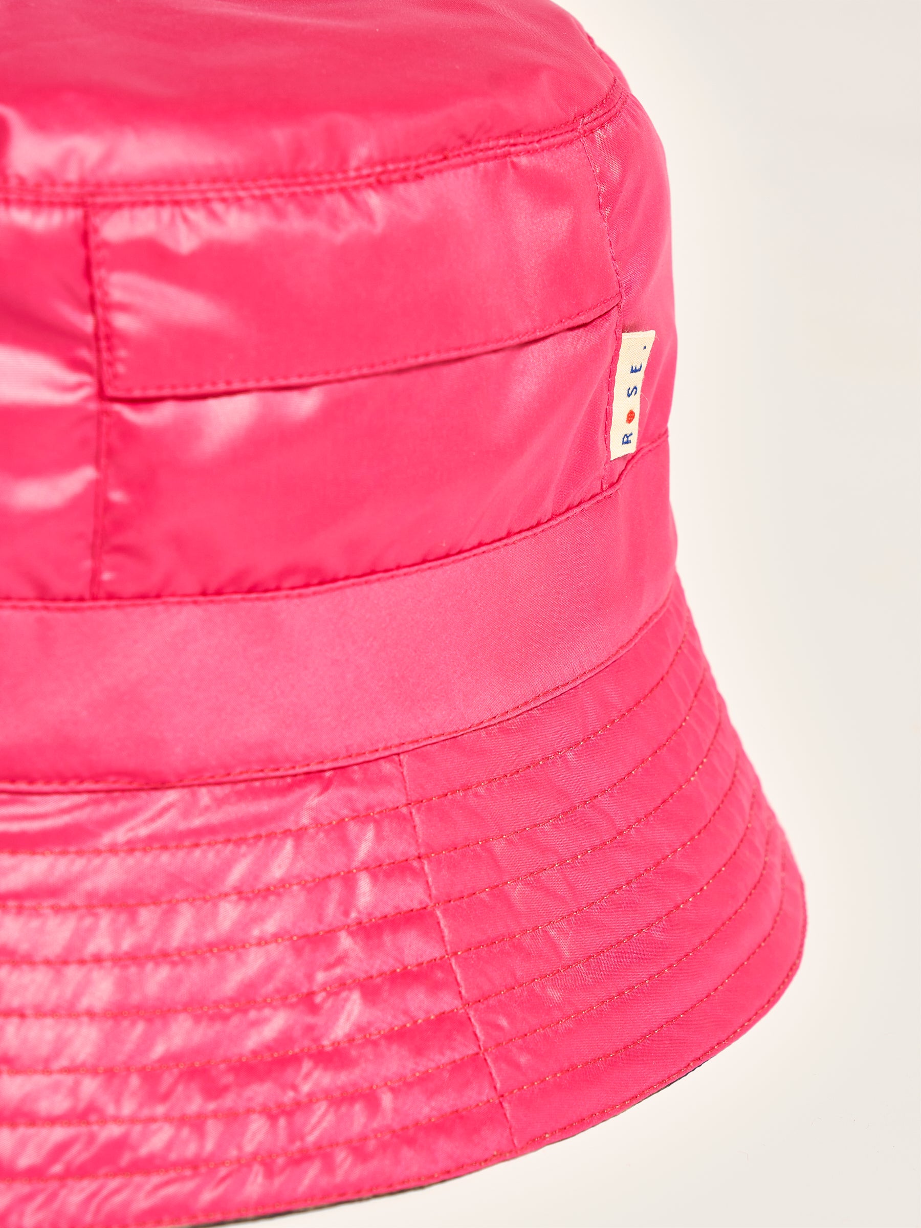 Huno Bucket Hat - Coffee / Fushia For Girls | Bellerose