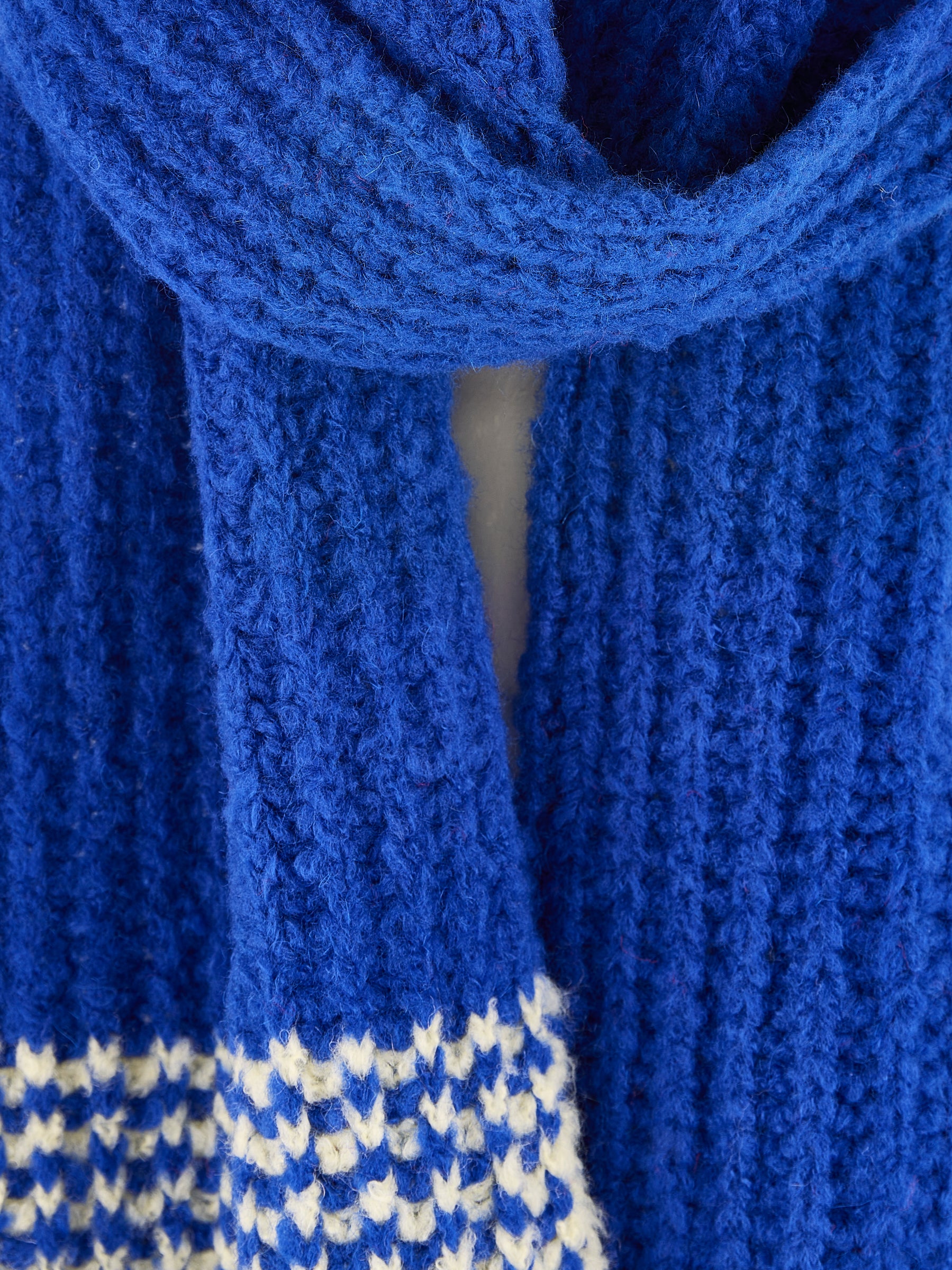 Agosky Scarf - Butter / Lazuli For Girls | Bellerose