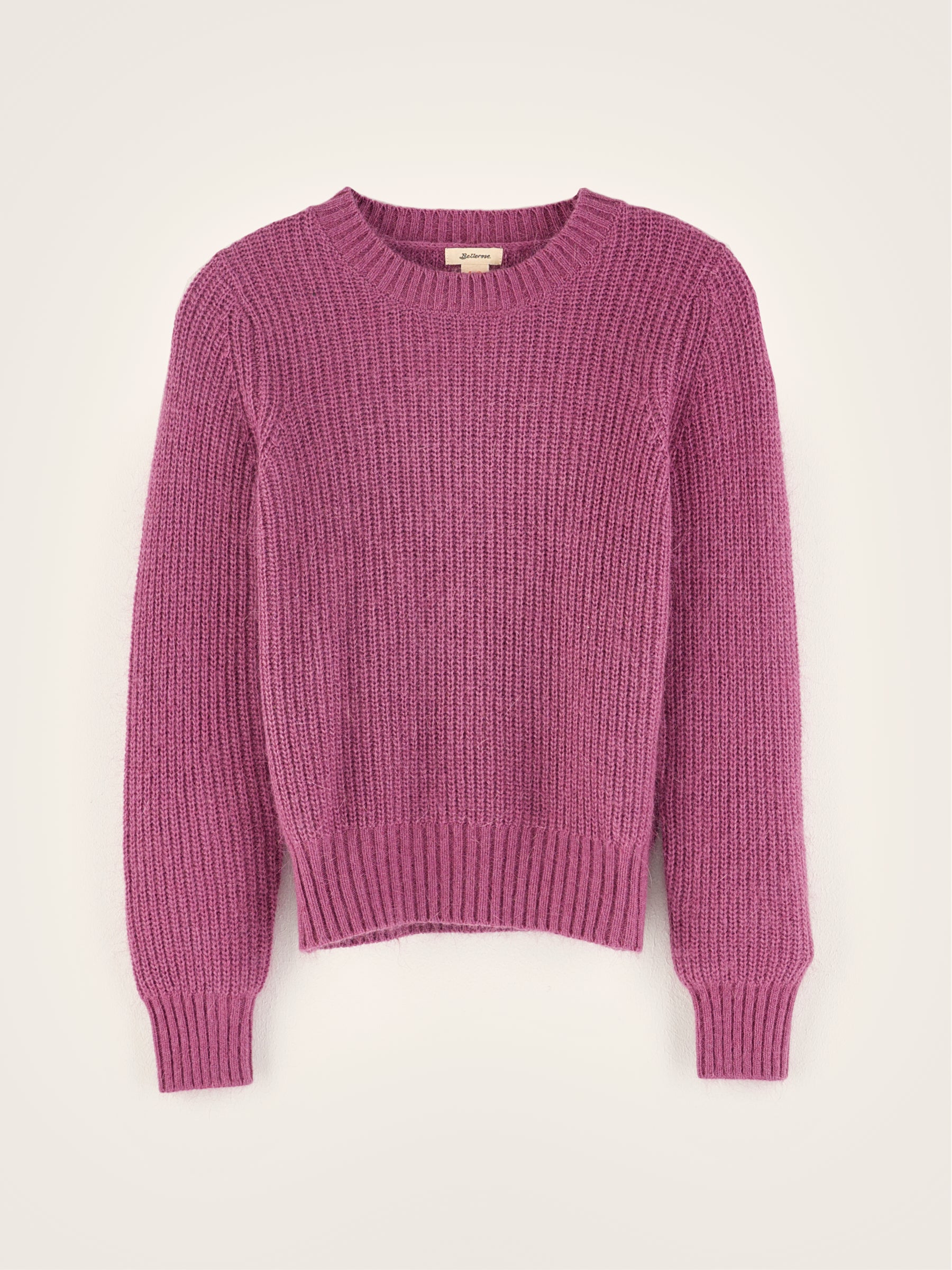 Diot Crew-neck Sweater - Lychee For Girls | Bellerose