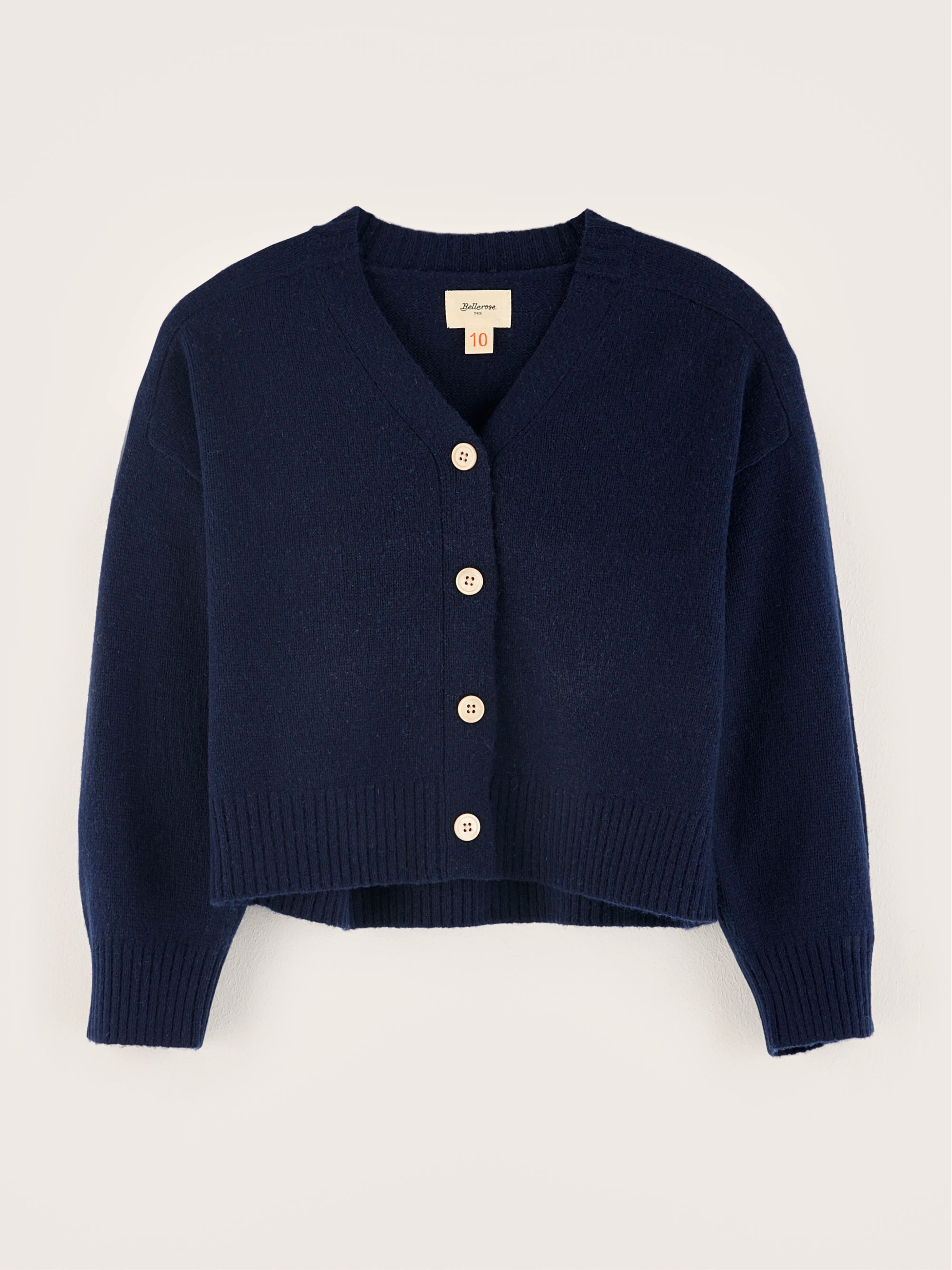 Cardigan Col V Gimp - America Pour Fille | Bellerose