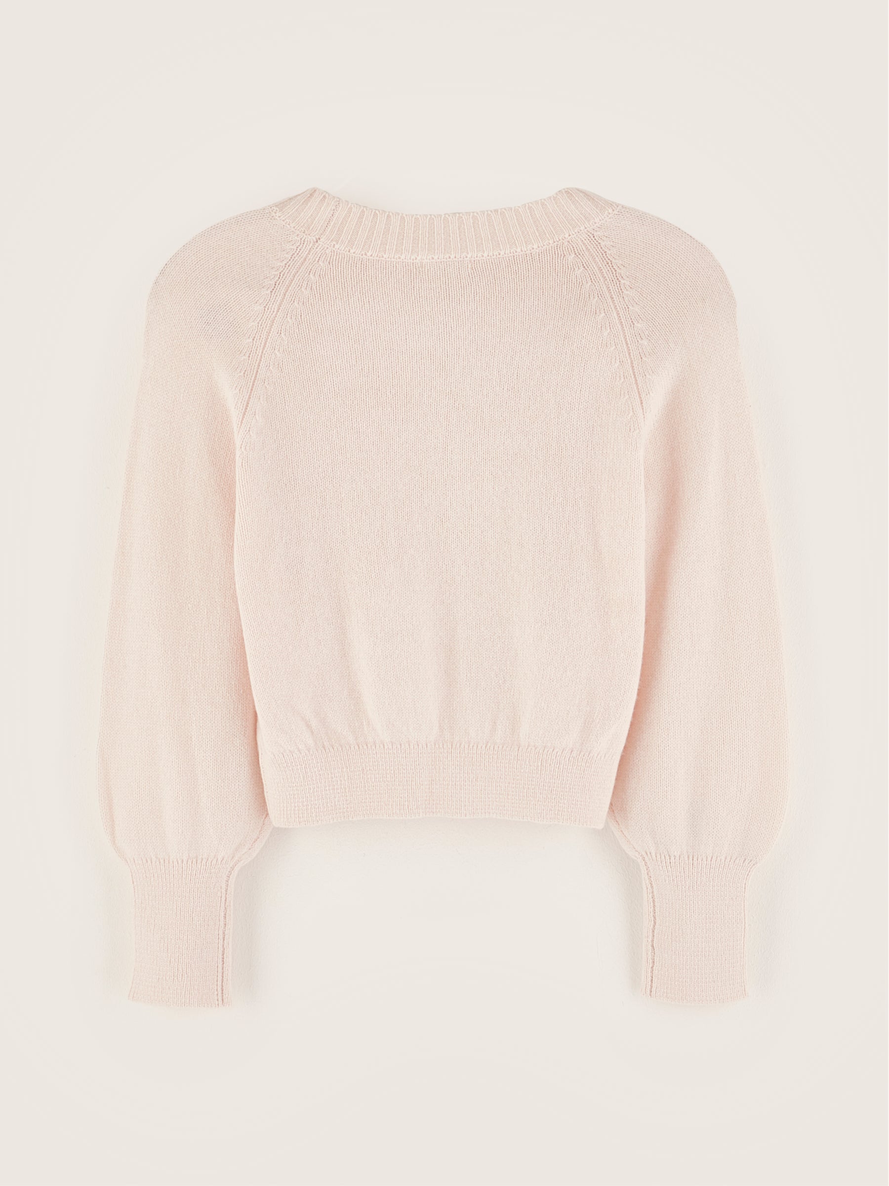 Gimza Round-neck Sweater - Cotton candy For Girls | Bellerose