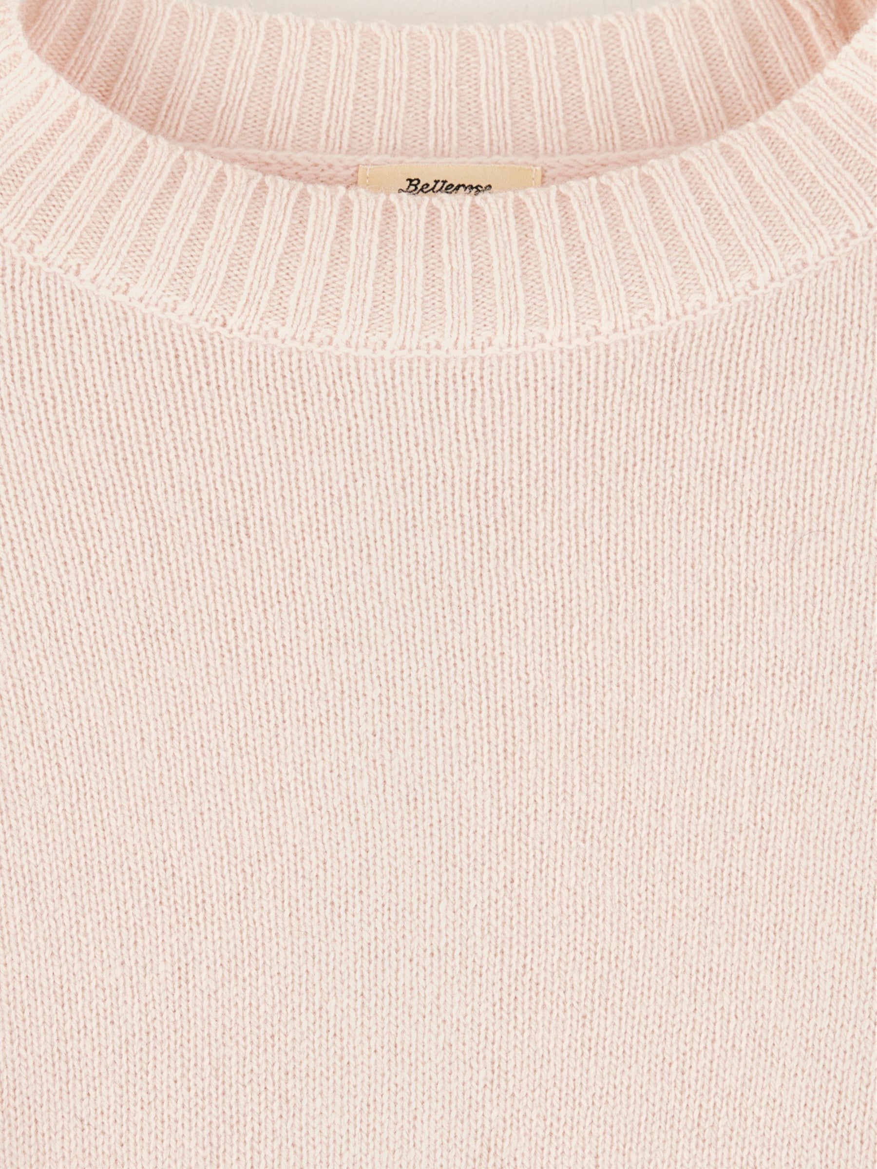 Gimza Round-neck Sweater - Cotton candy For Girls | Bellerose