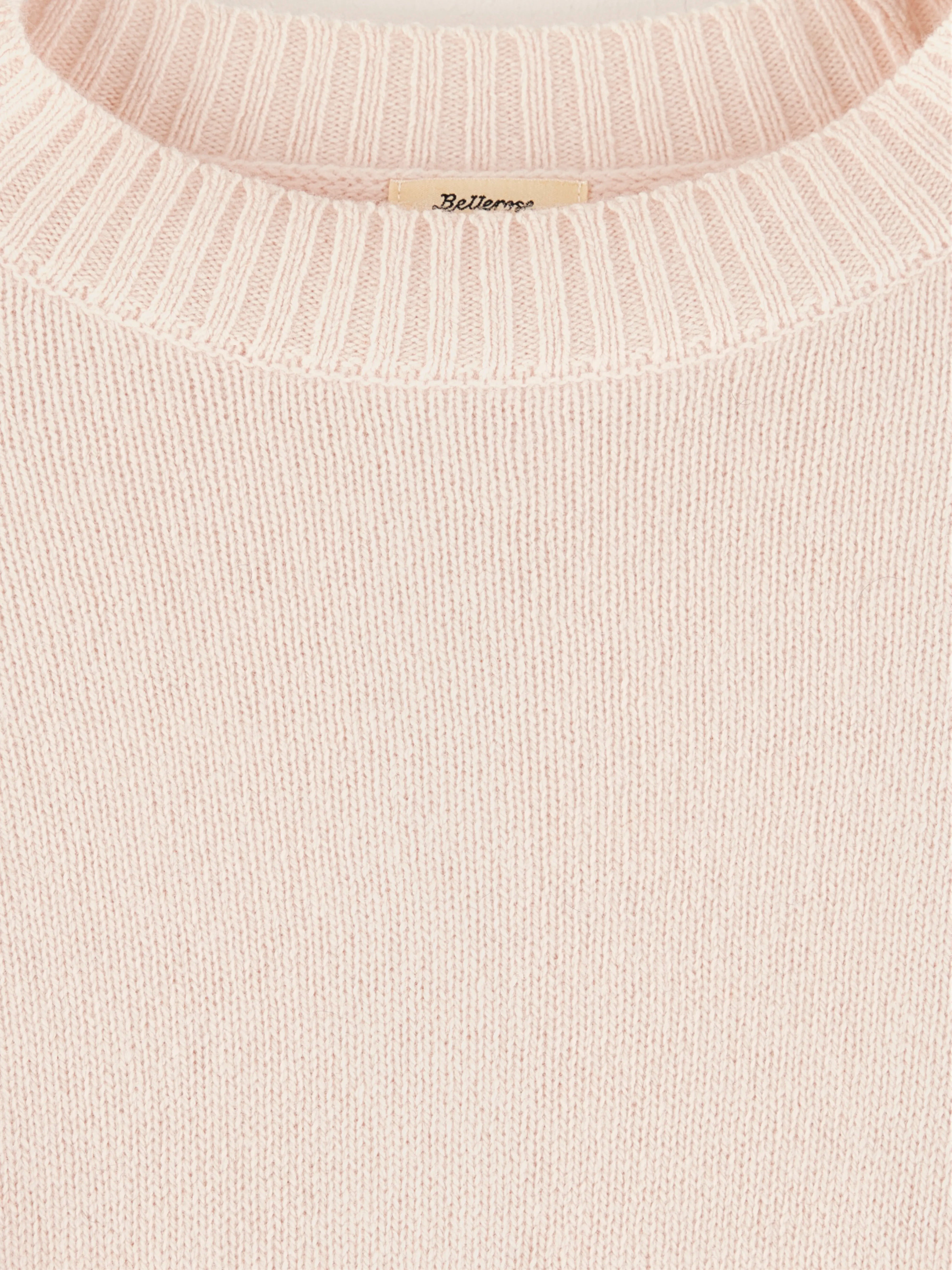 Pull Col Rond Gimza - Cotton candy Pour Fille | Bellerose