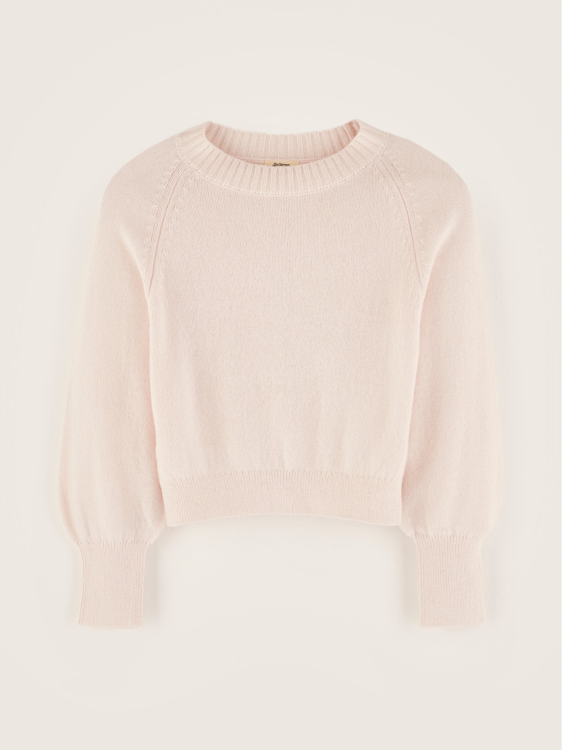 Pull Col Rond Gimza - Cotton candy Pour Fille | Bellerose