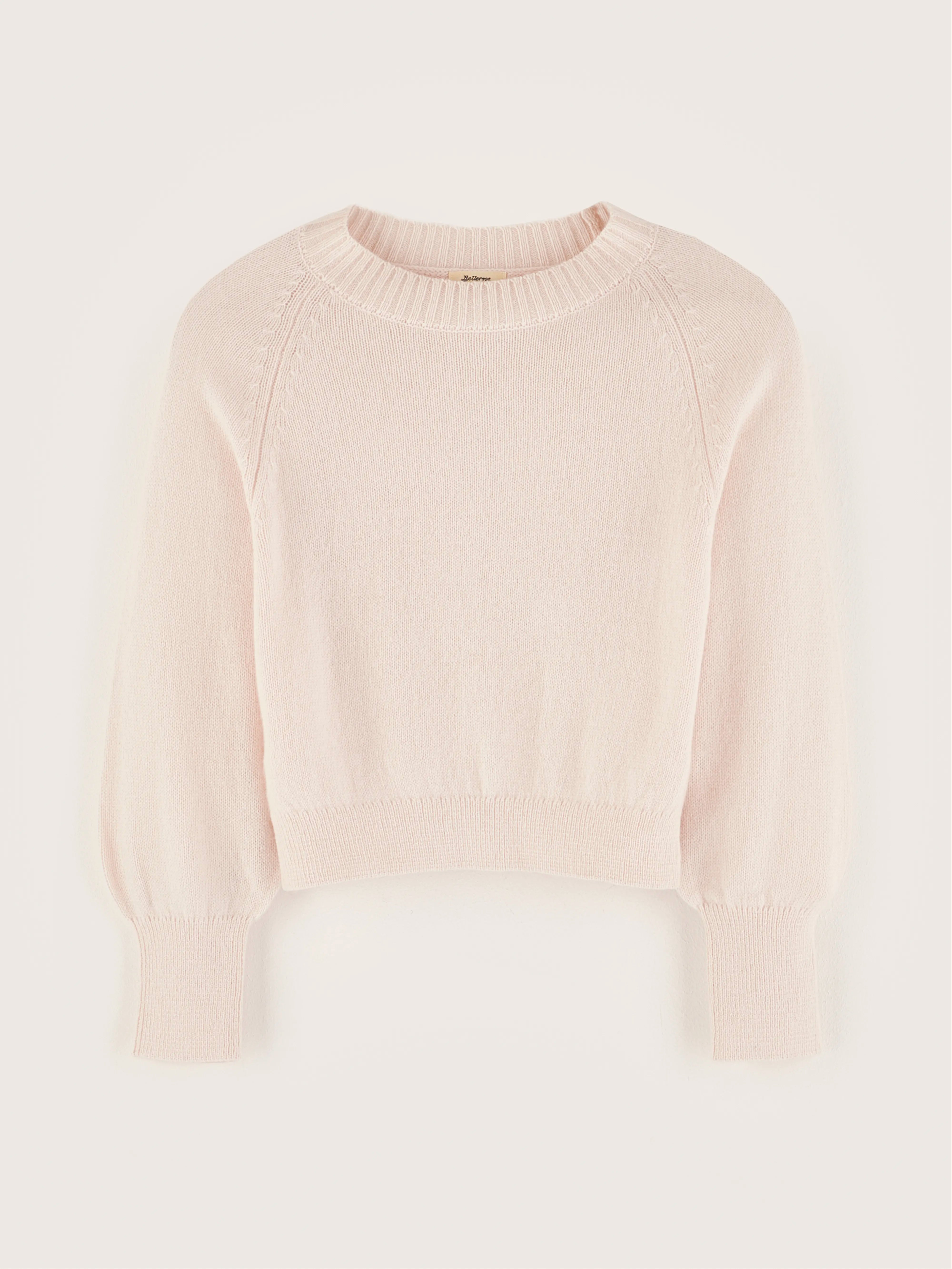 Pull Col Rond Gimza - Cotton candy Pour Fille | Bellerose