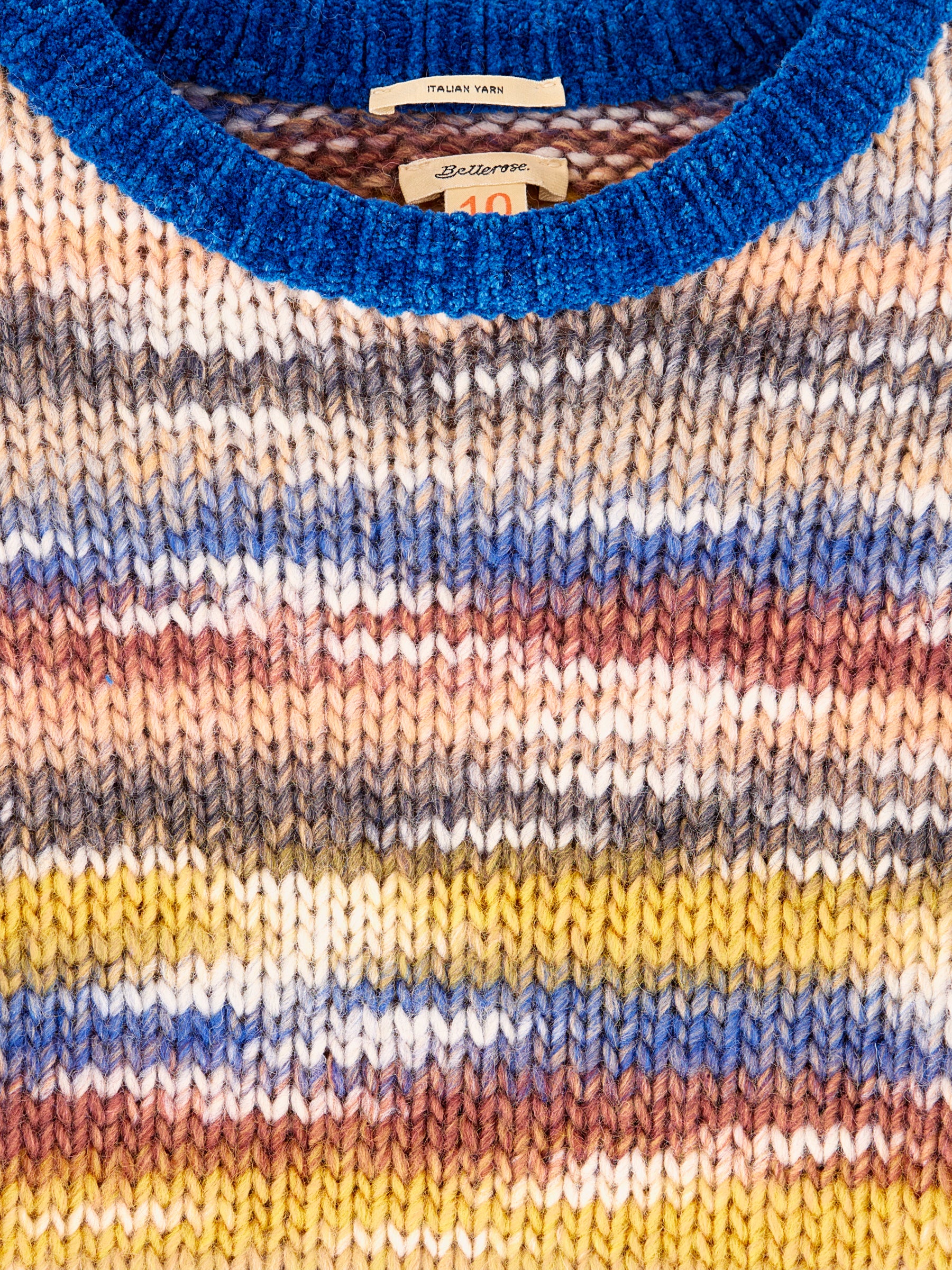 Lof Cropped Sweater - Multicolor For Girls | Bellerose