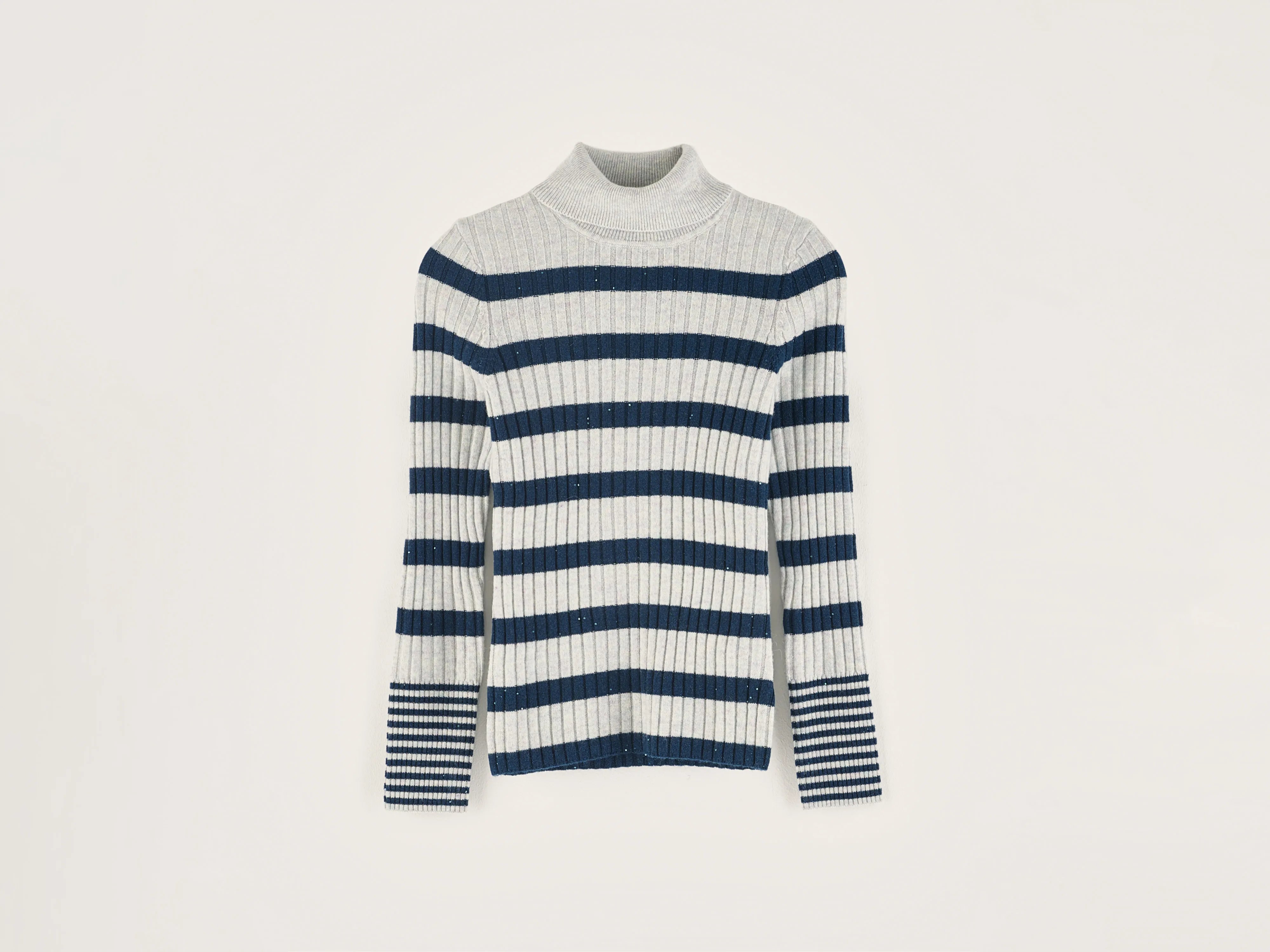 Ayre high-neck sweater (242 / G / STRIPE A)