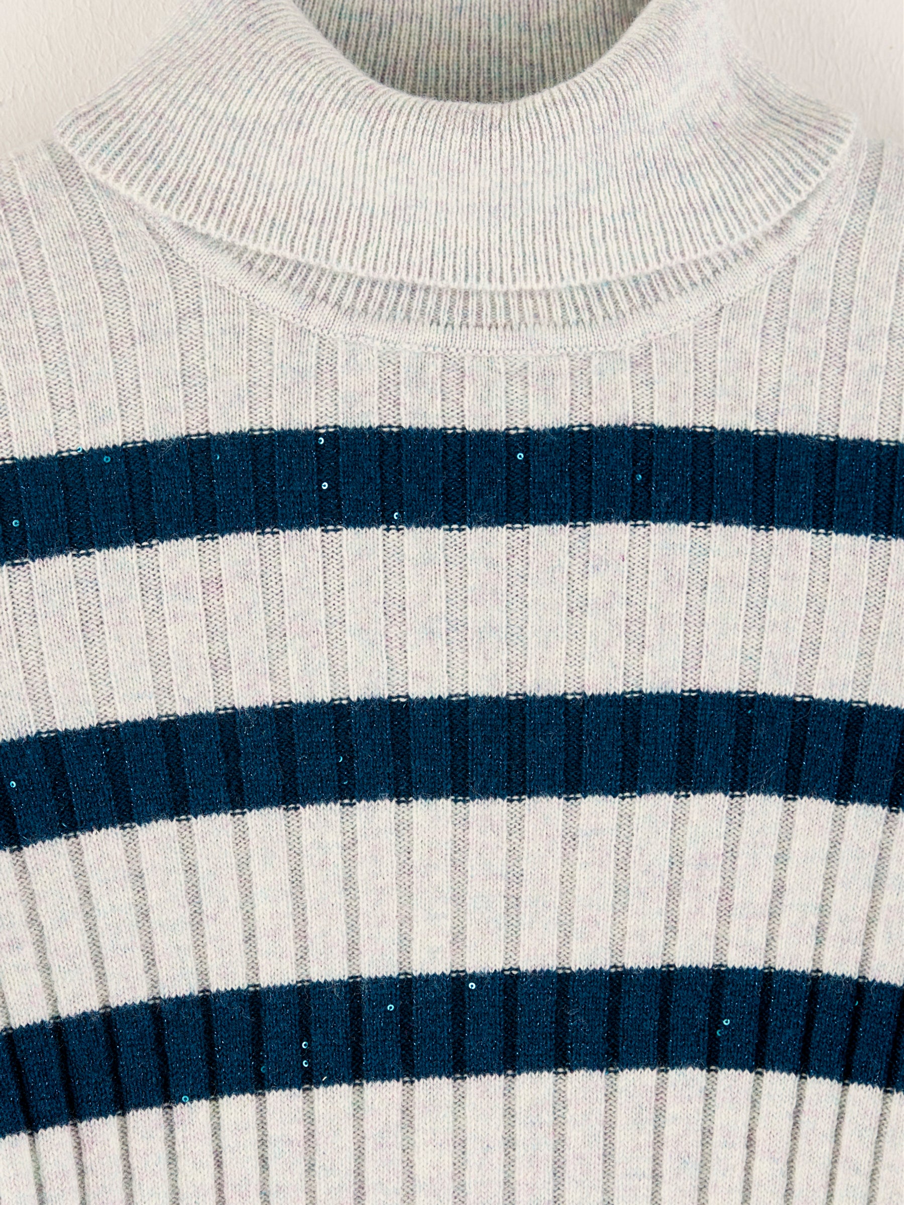 Ayre high-neck sweater (242 / G / STRIPE A)