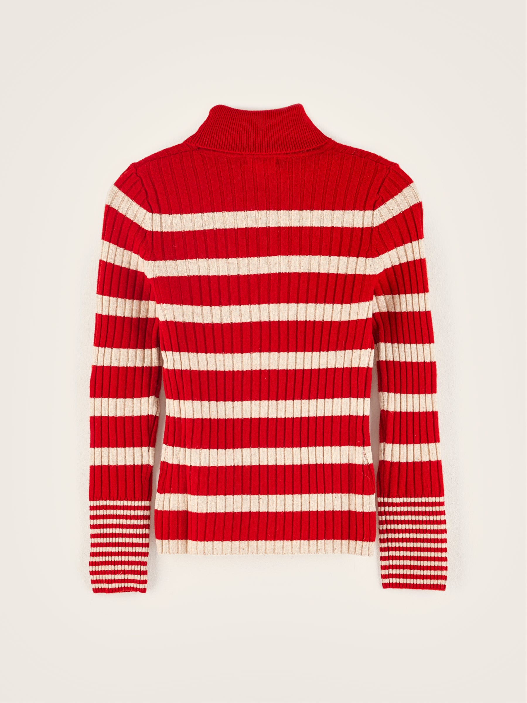 Ayre High-neck Sweater - Fiesta / Sugarcane For Girls | Bellerose