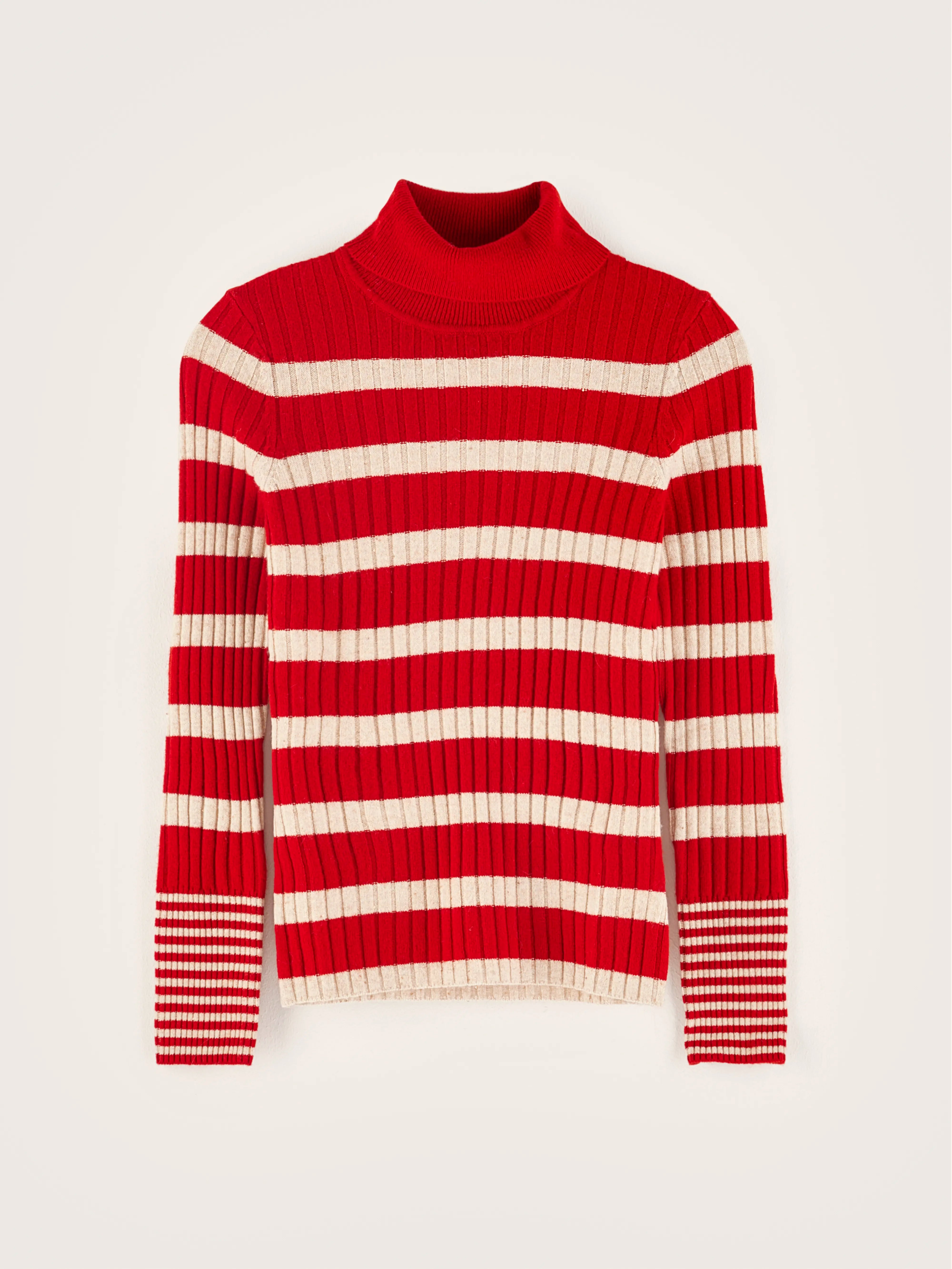 Ayre high-neck sweater (242 / G / STRIPE B)