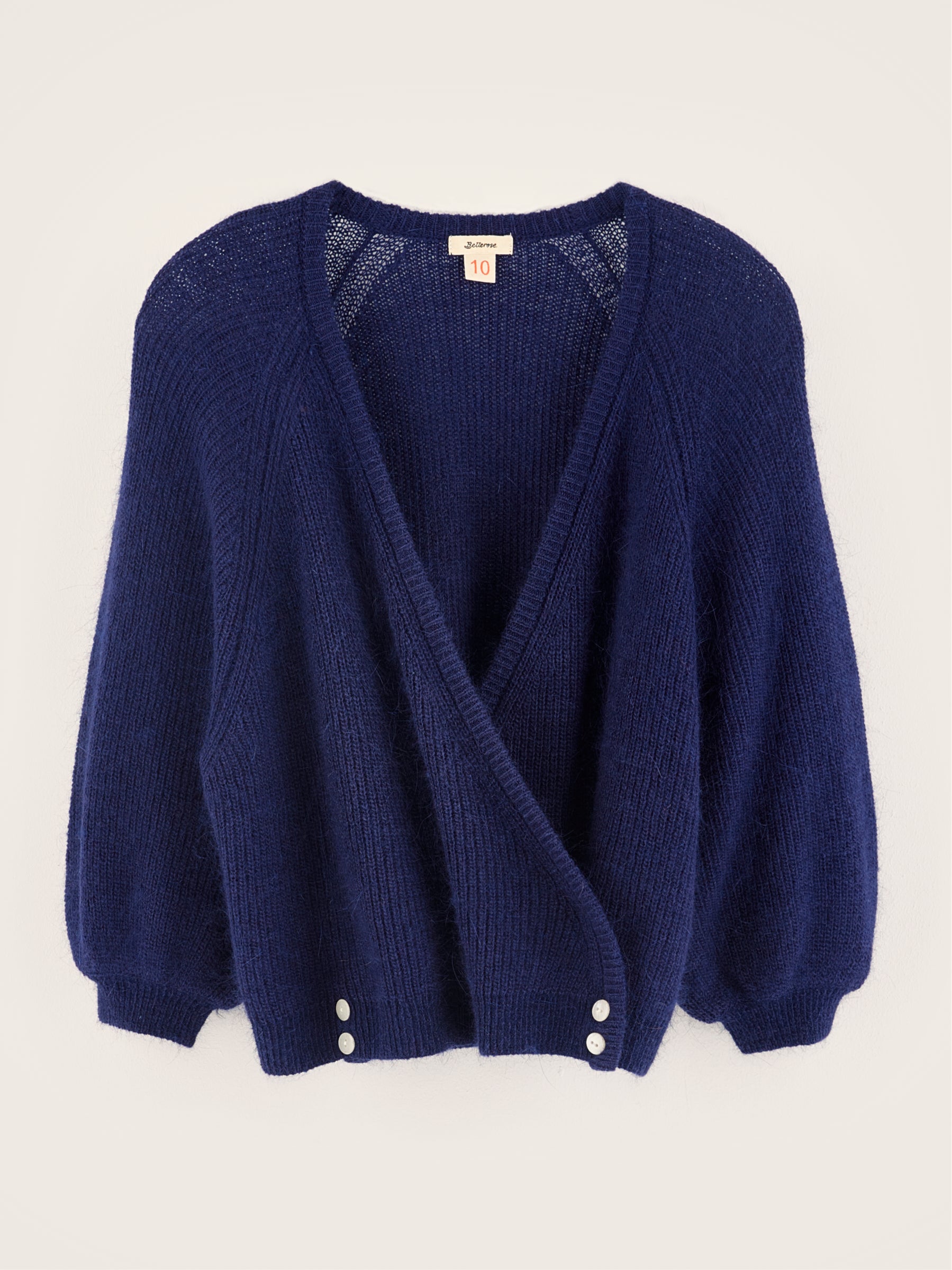 Cardigan Col V Dioph - Worker Pour Fille | Bellerose