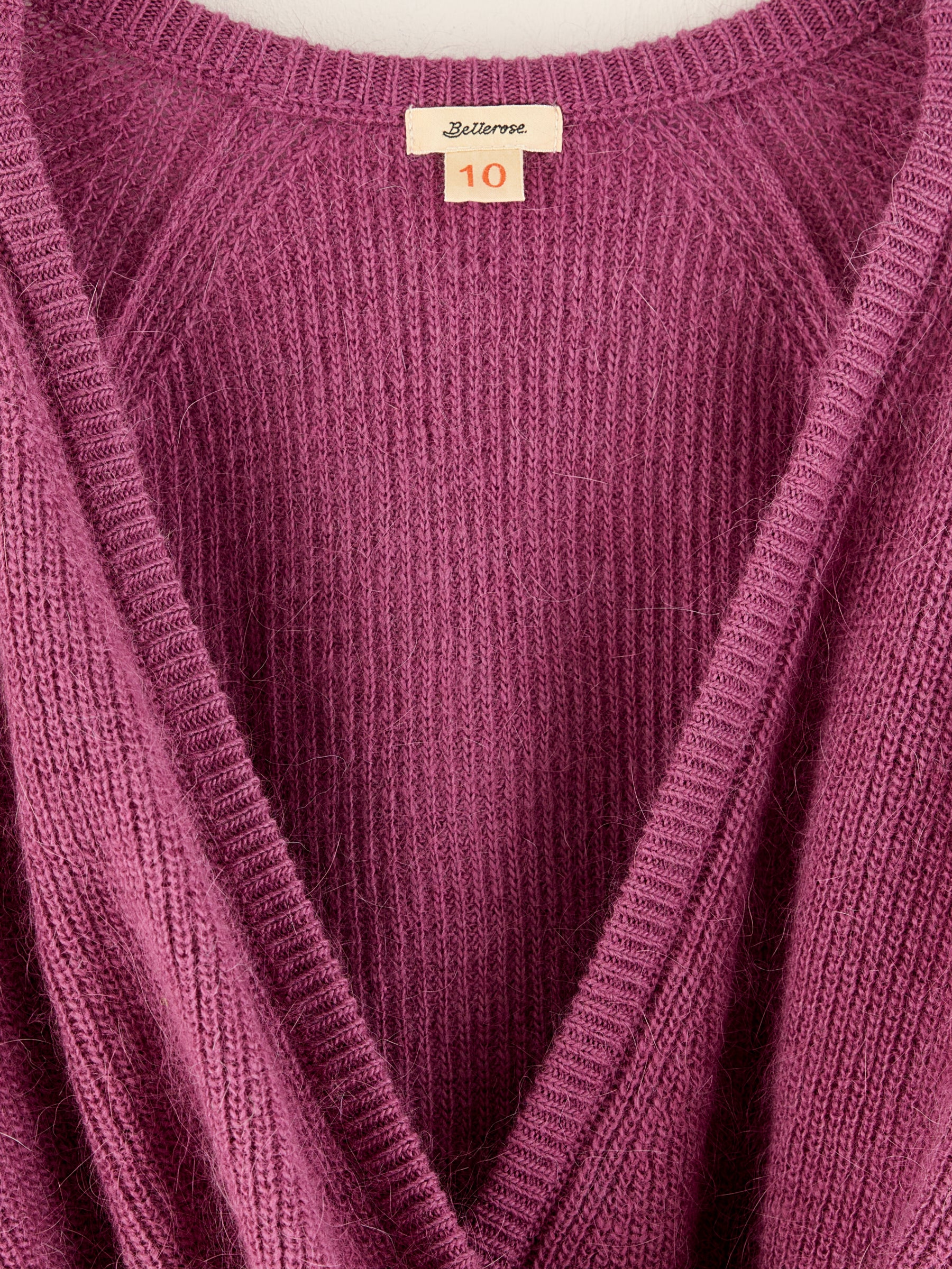 Dioph v-hals wikkelcardigan (242 / G / LYCHEE)