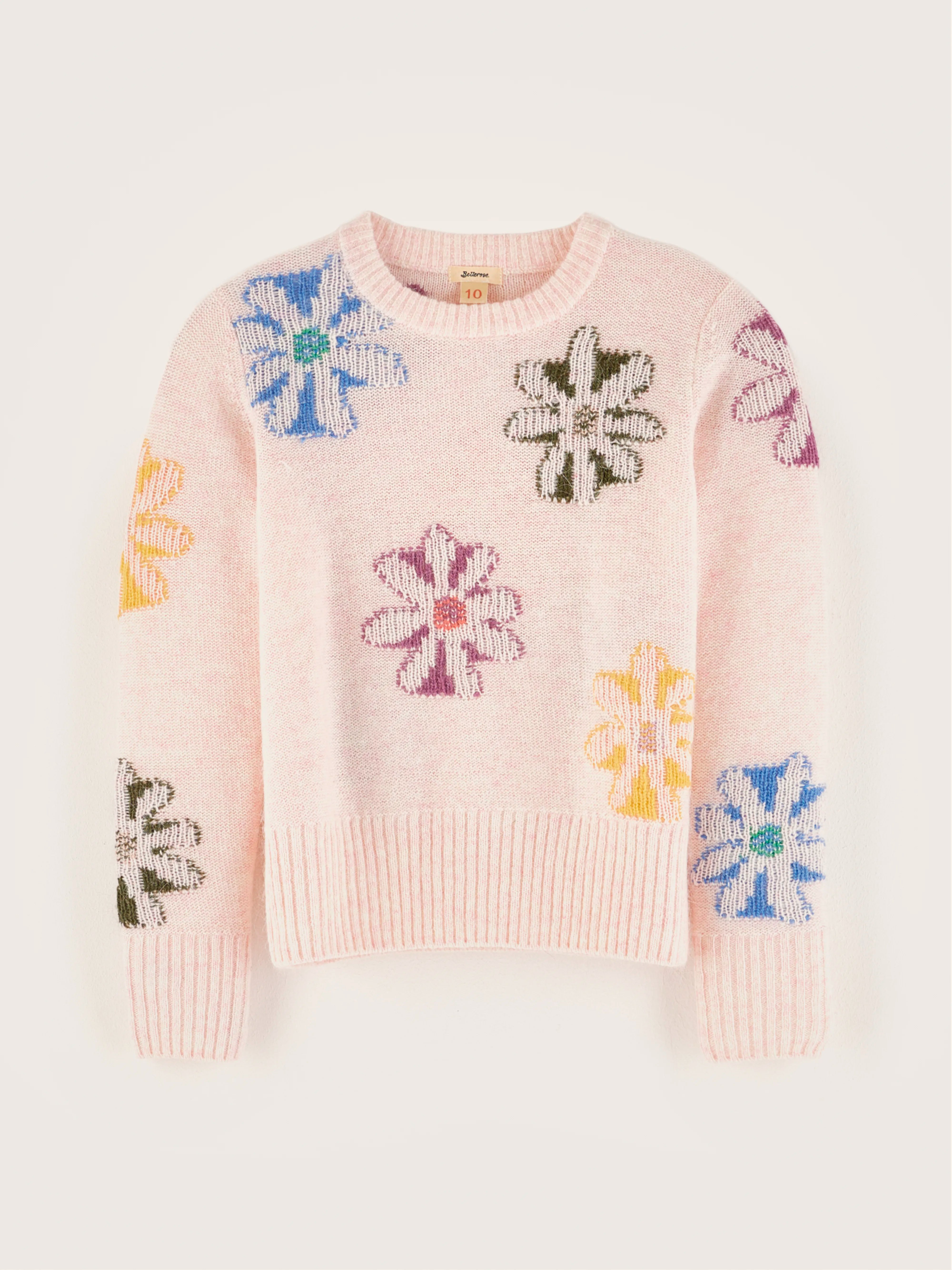 Dioflo Crew-neck Sweater - Ballerine For Girls | Bellerose