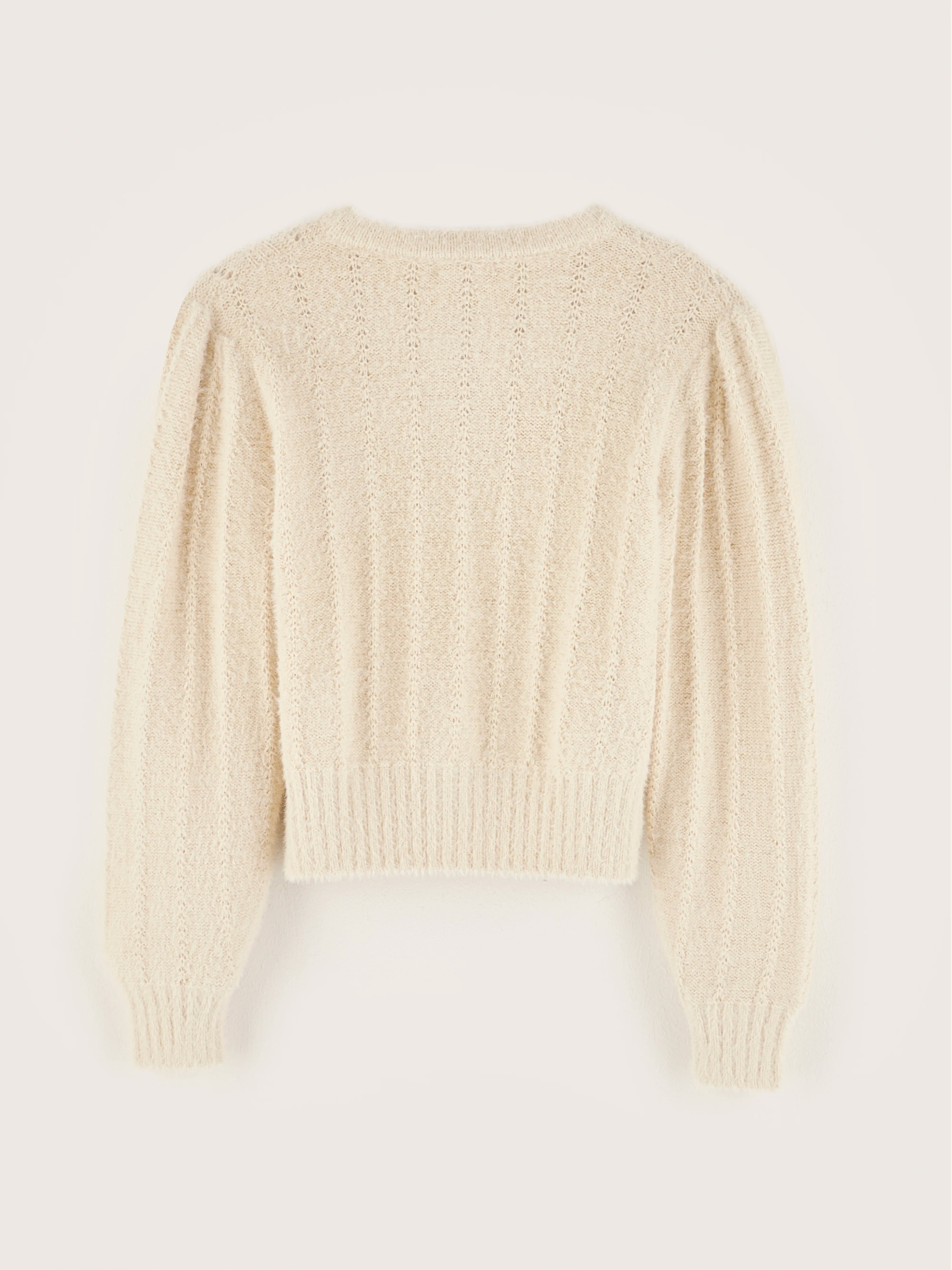 Cardigan Col Rond Golter - Milky way Pour Fille | Bellerose