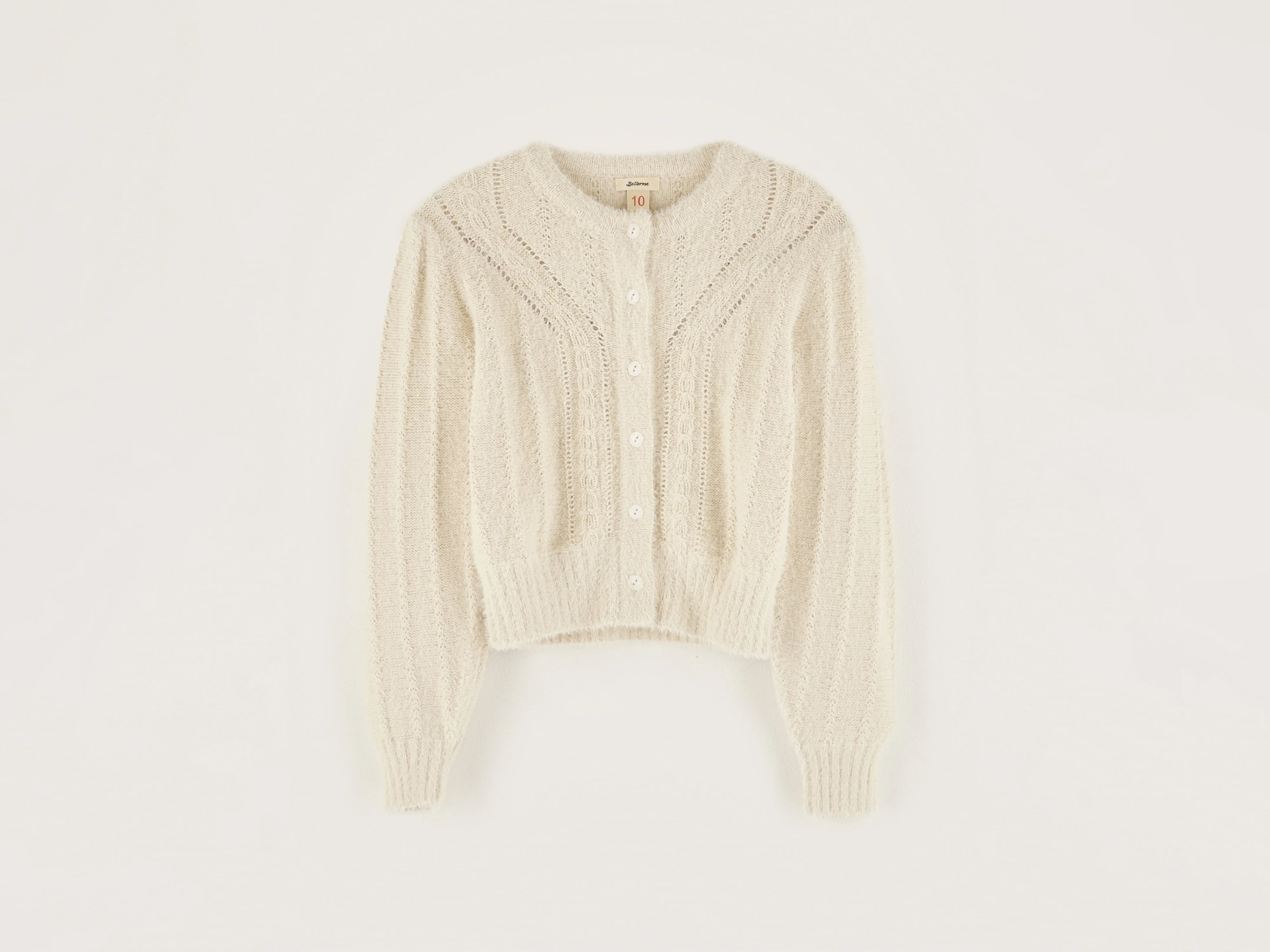 Cardigan col rond Golter (242 / G / MILKY WAY)