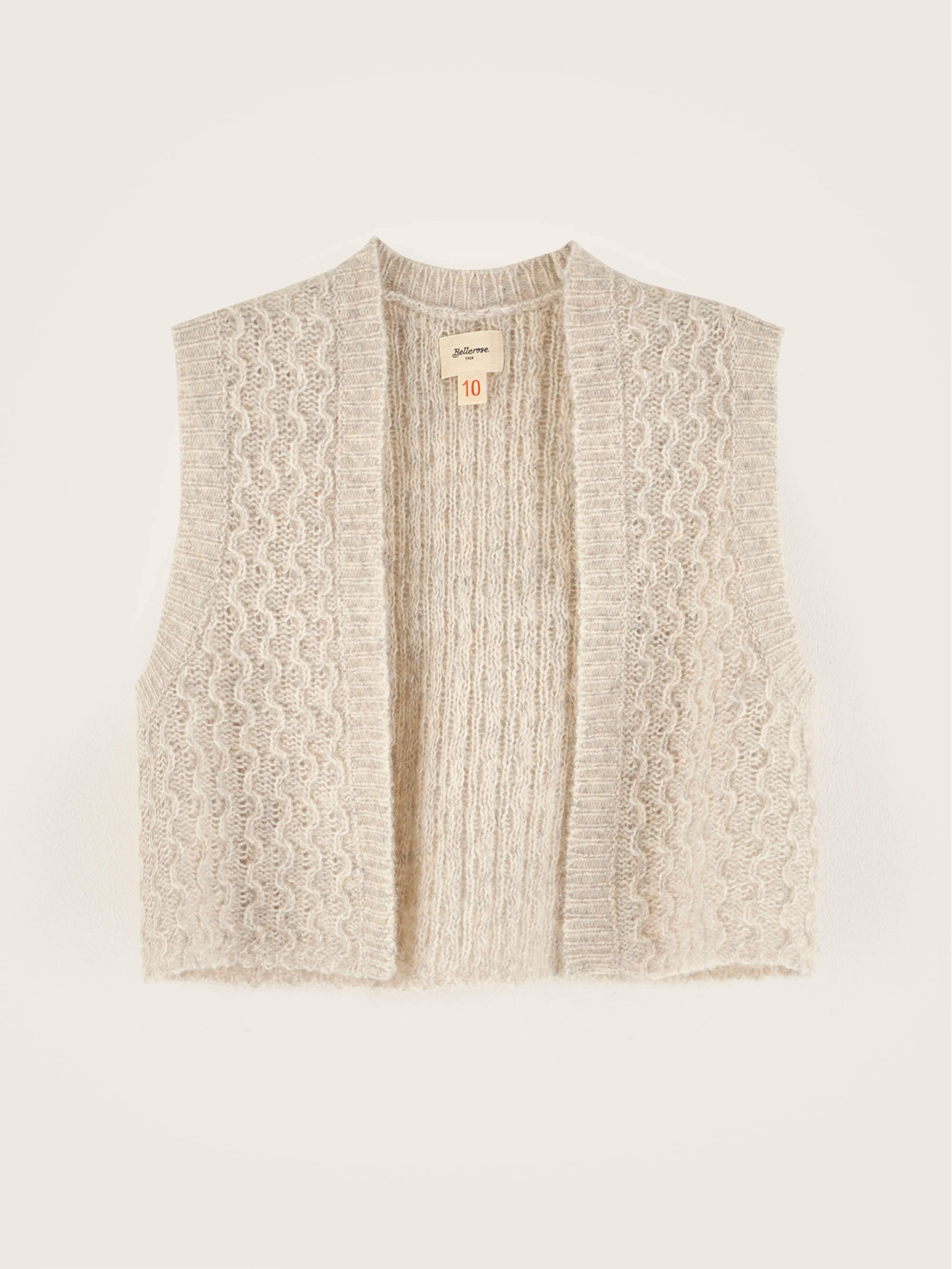 Gilet Sans Manches Genu - Oyster Pour Fille | Bellerose