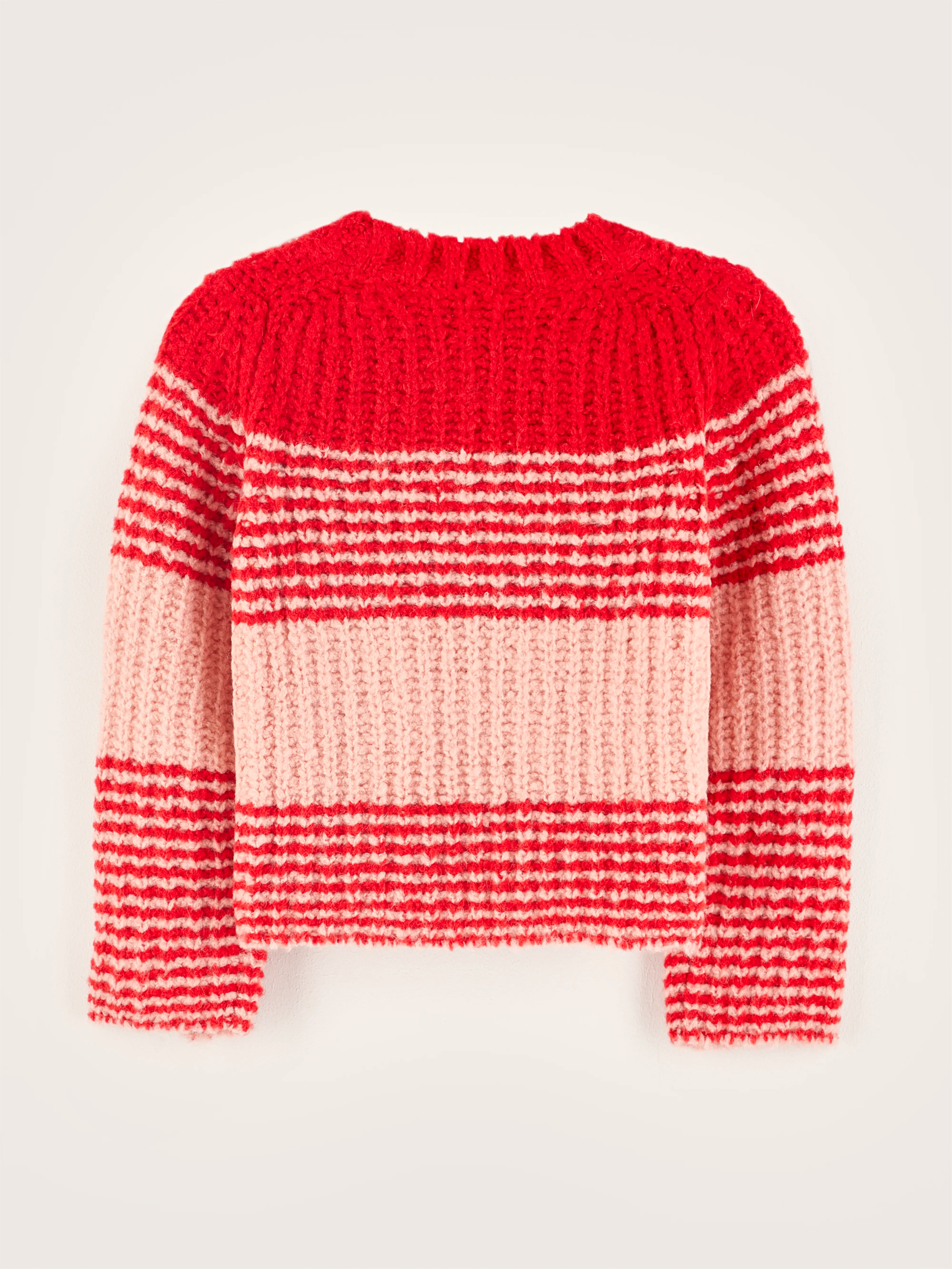 Agond Round-neck Sweater - Fiesta / Rosette For Girls | Bellerose