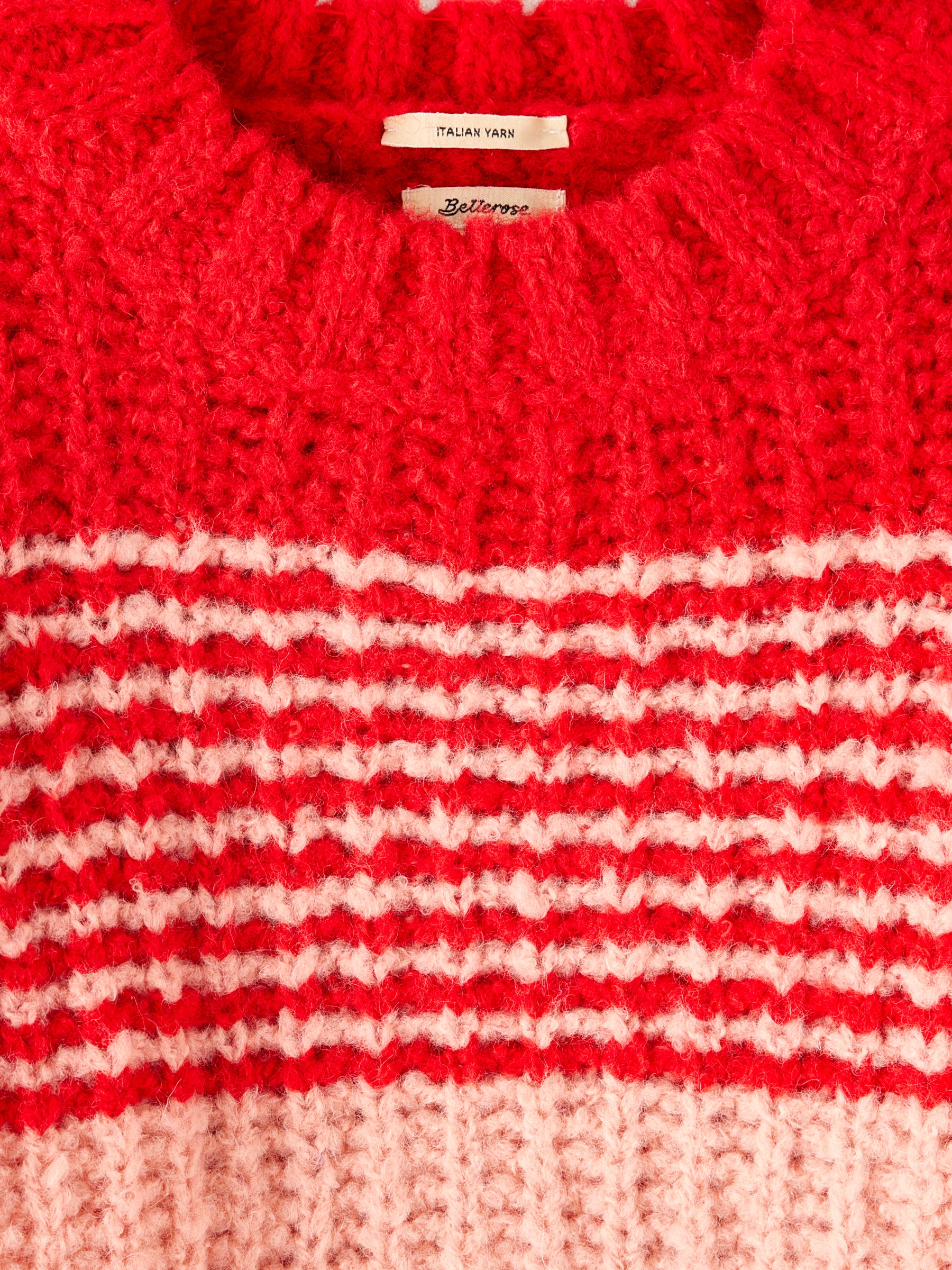 Agond round-neck sweater (242 / G / STRIPE B)