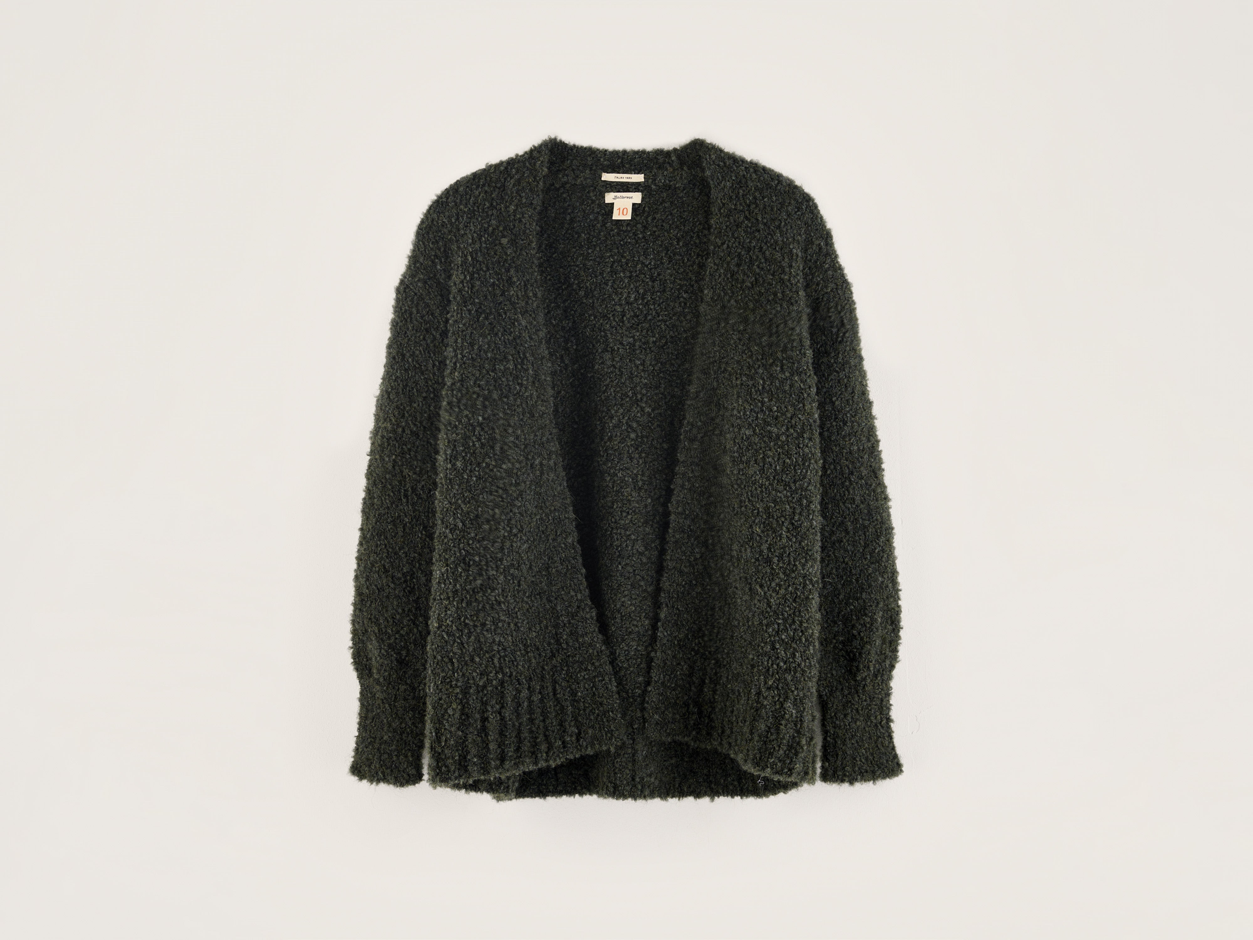 Cardigan col v Apool (242 / G / MOSS)