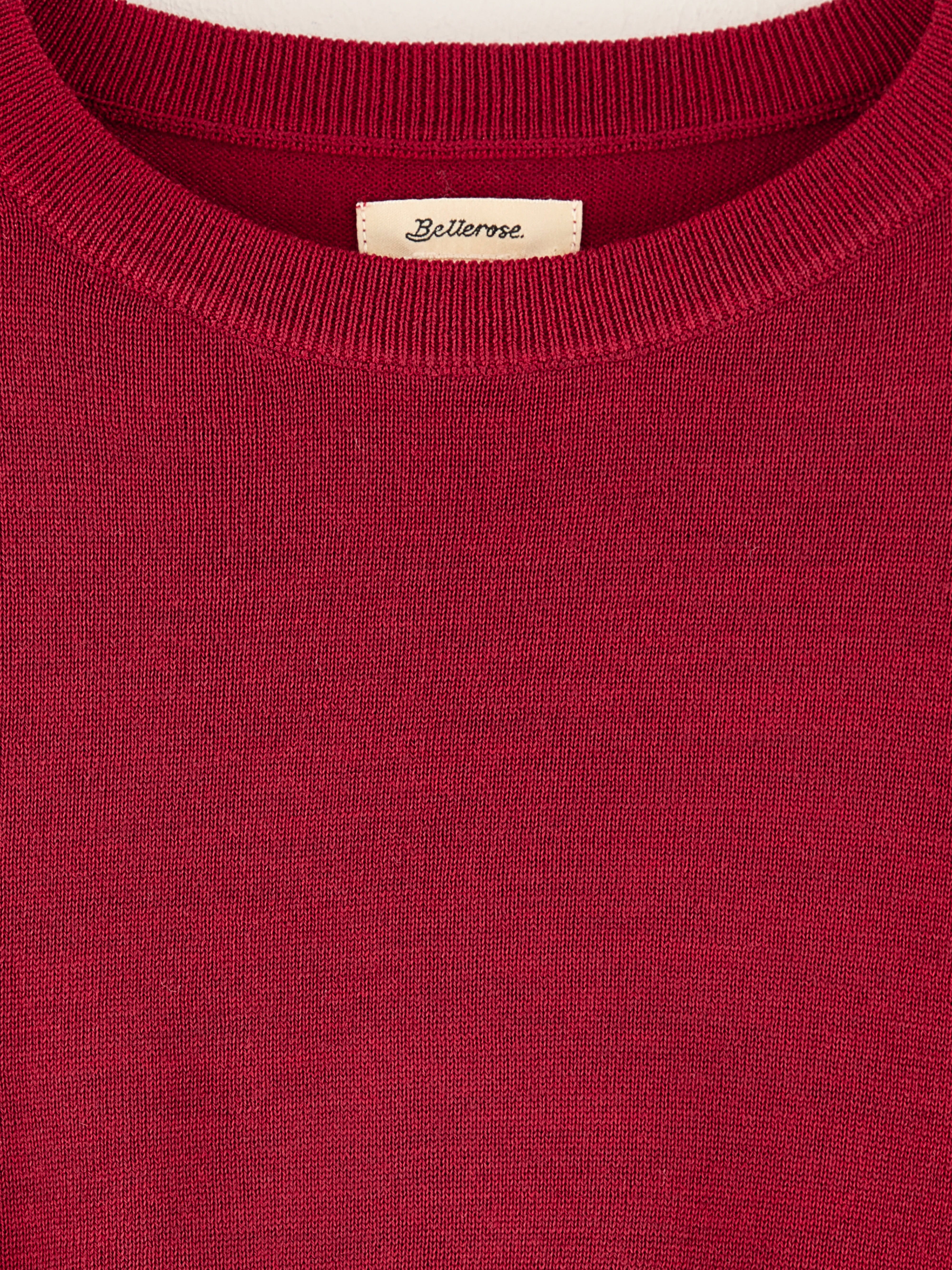 Sare short-sleeve sweater (242 / G / RED DAHLIA)