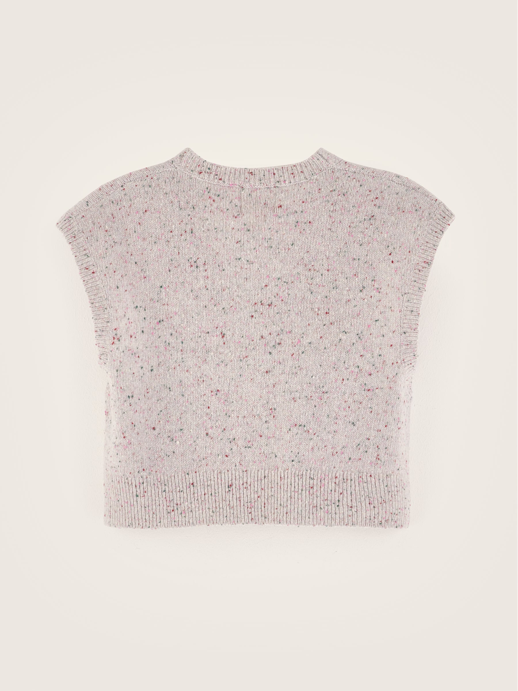 Gasmy Sleeveless Sweater - Multicolor For Girls | Bellerose