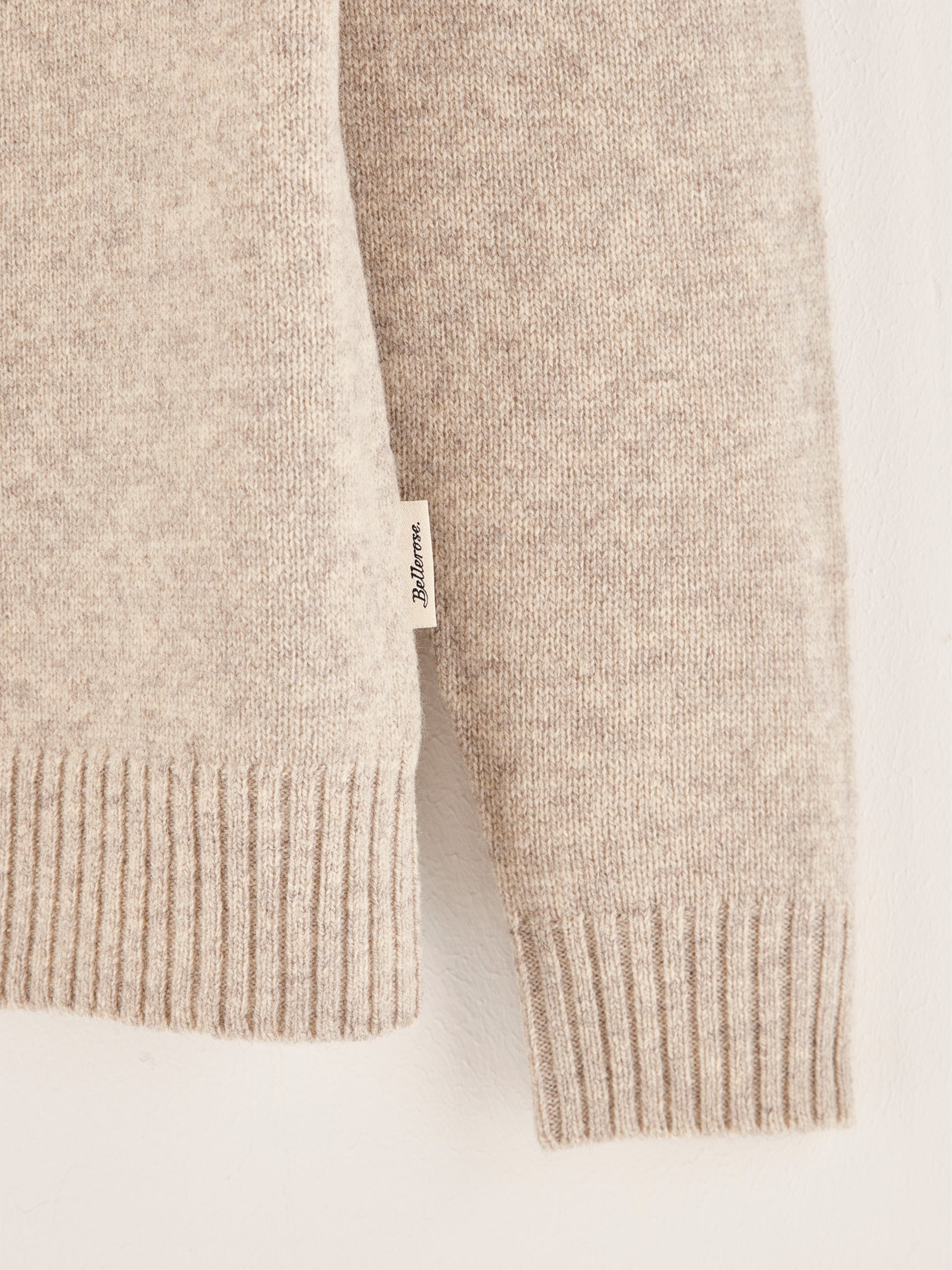 Gatu Crew-neck Sweater - Light grey For Boys | Bellerose