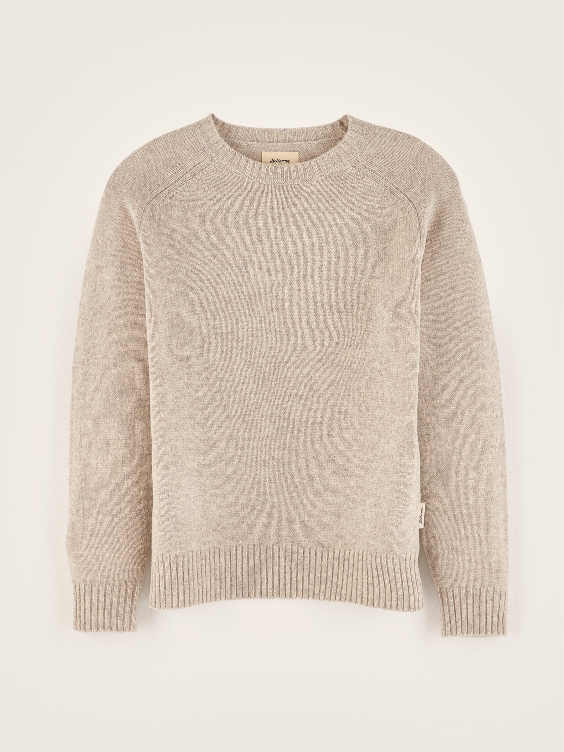 Pull Col Rond Gatu - Light grey Pour Garçon | Bellerose