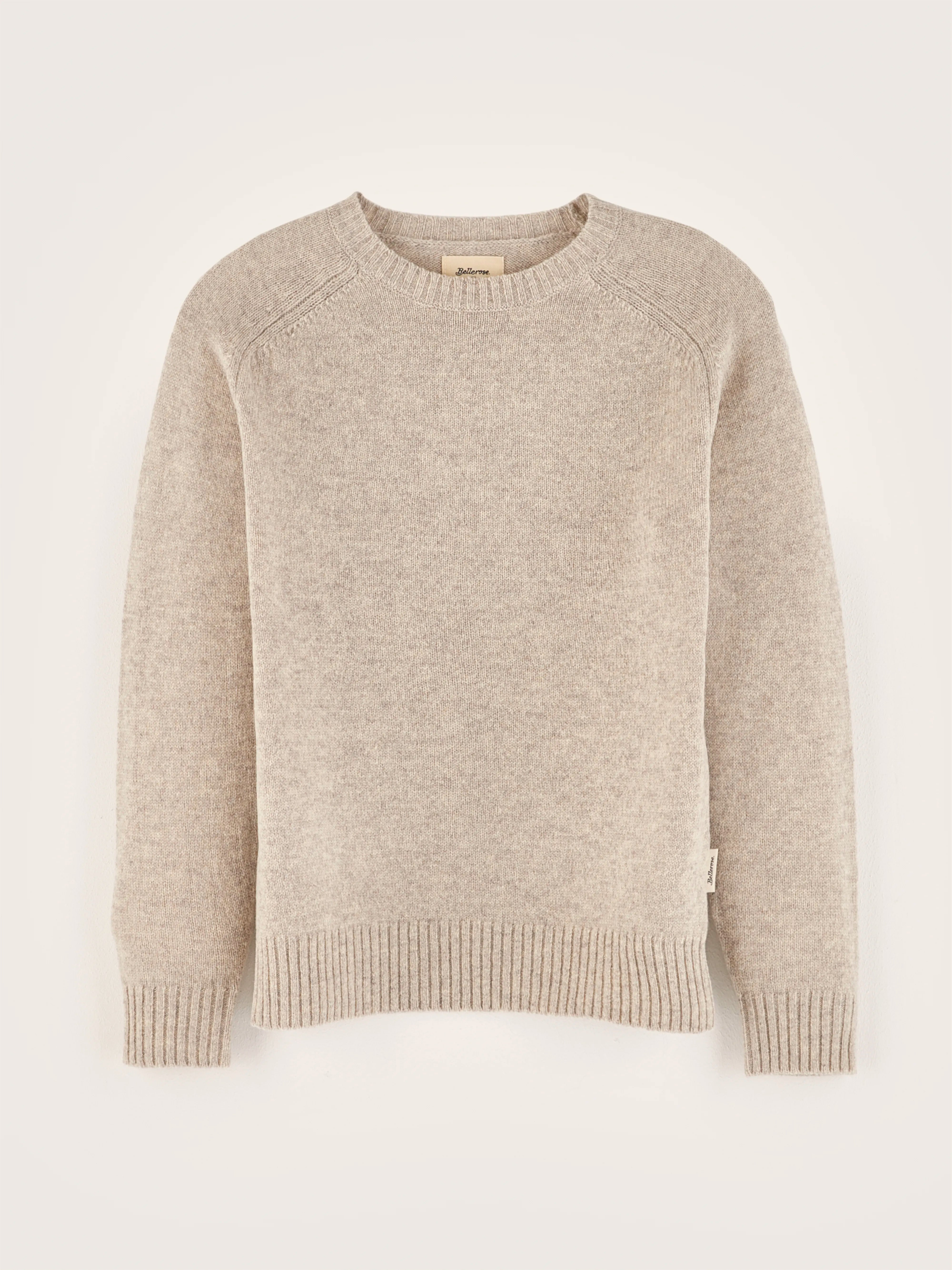 Pull Col Rond Gatu - Light grey Pour Garçon | Bellerose