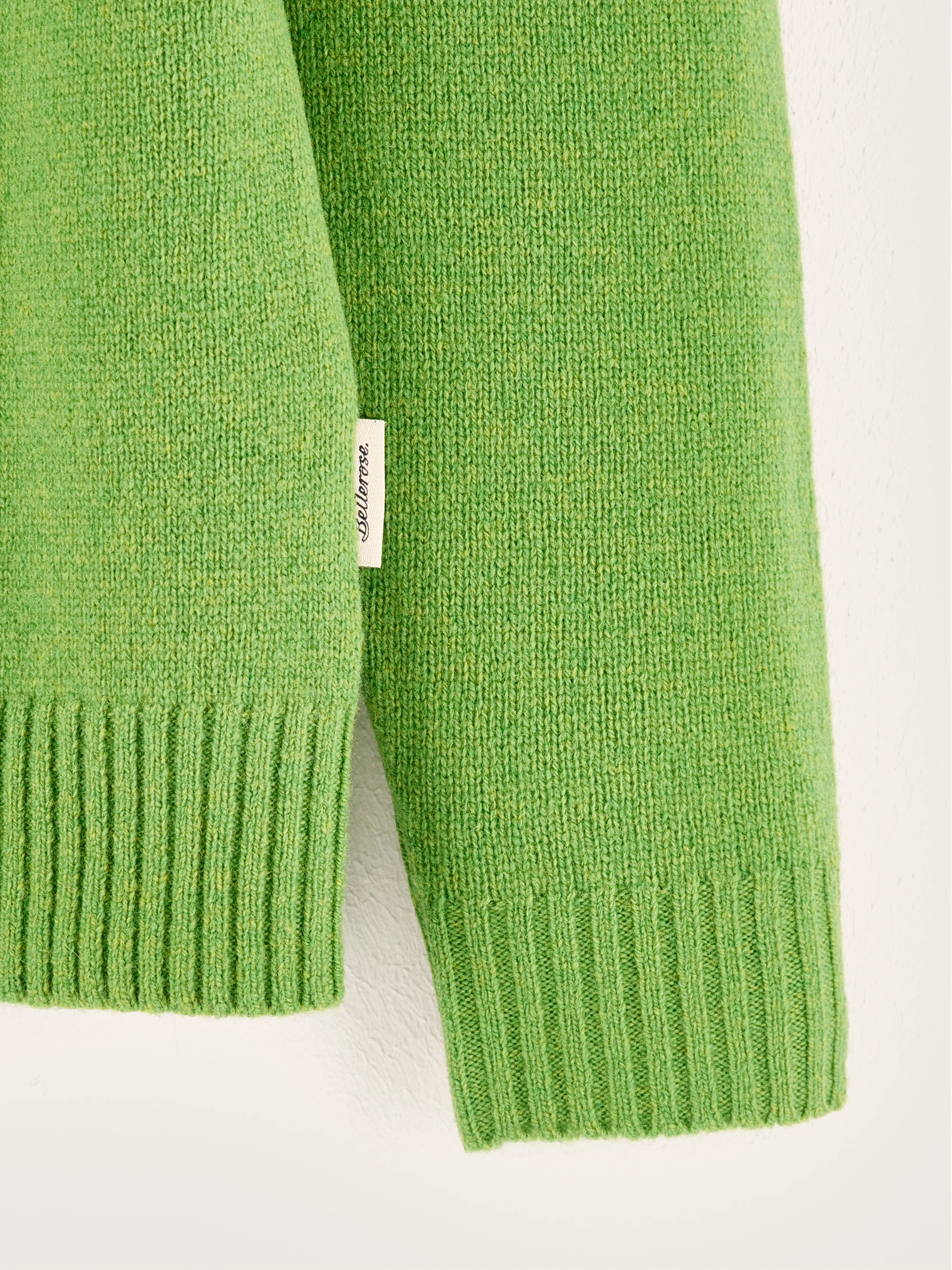 Pull Col Rond Gatu - Matcha Pour Garçon | Bellerose