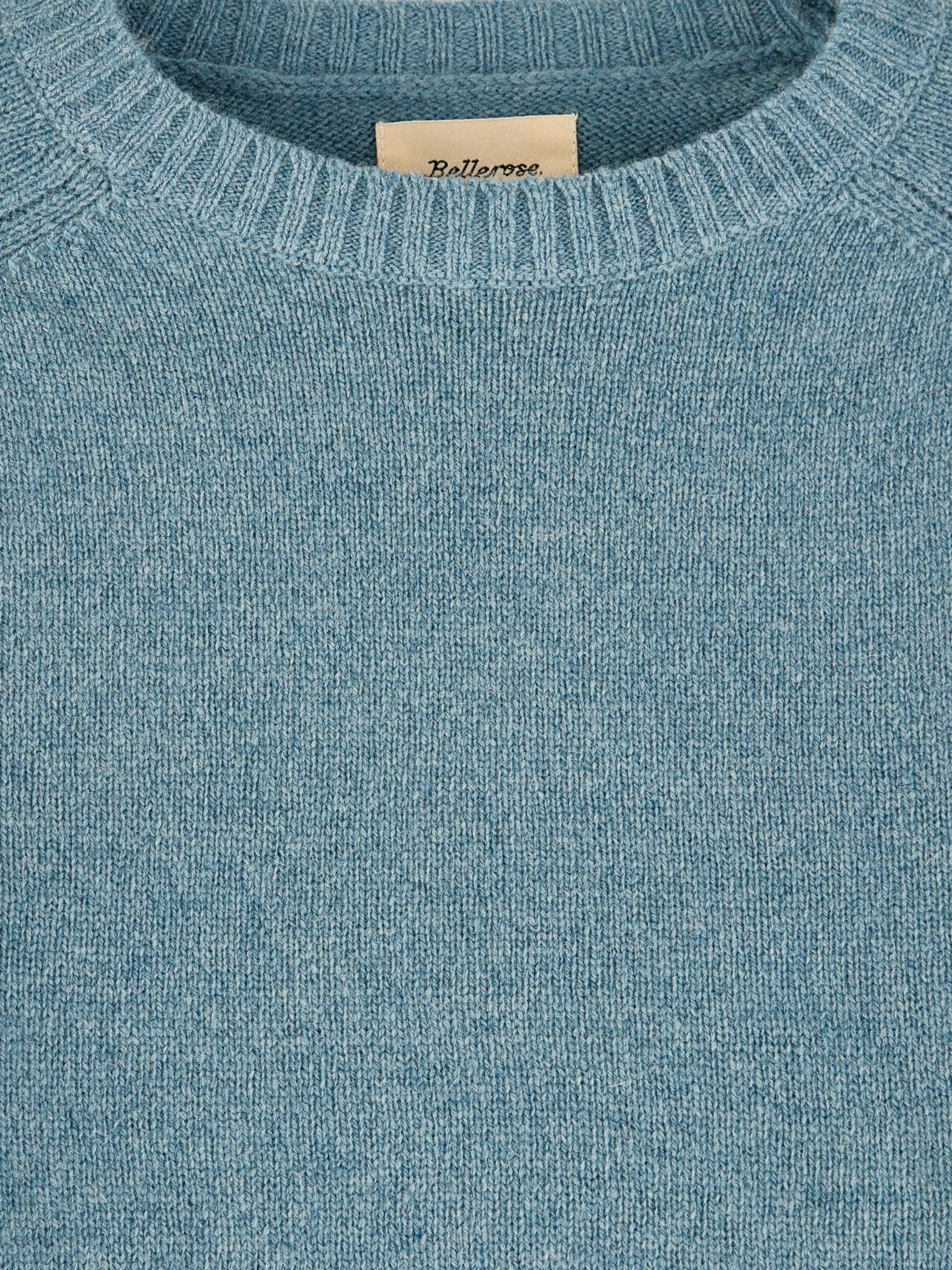 Gatu Crew-neck Sweater - Blue eyes For Boys | Bellerose