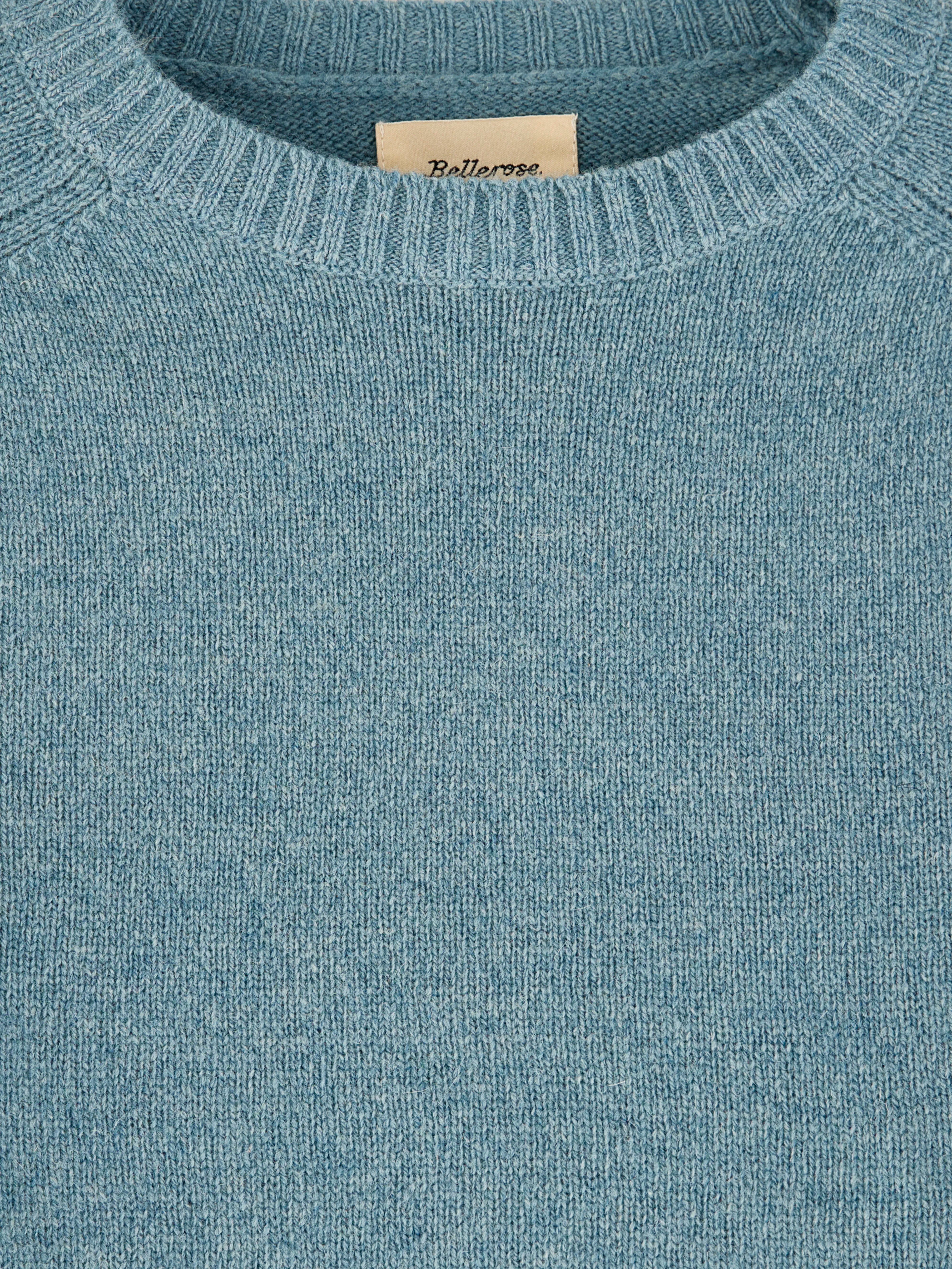 Gatu crew-neck sweater   (242 / B / BLUE EYES)