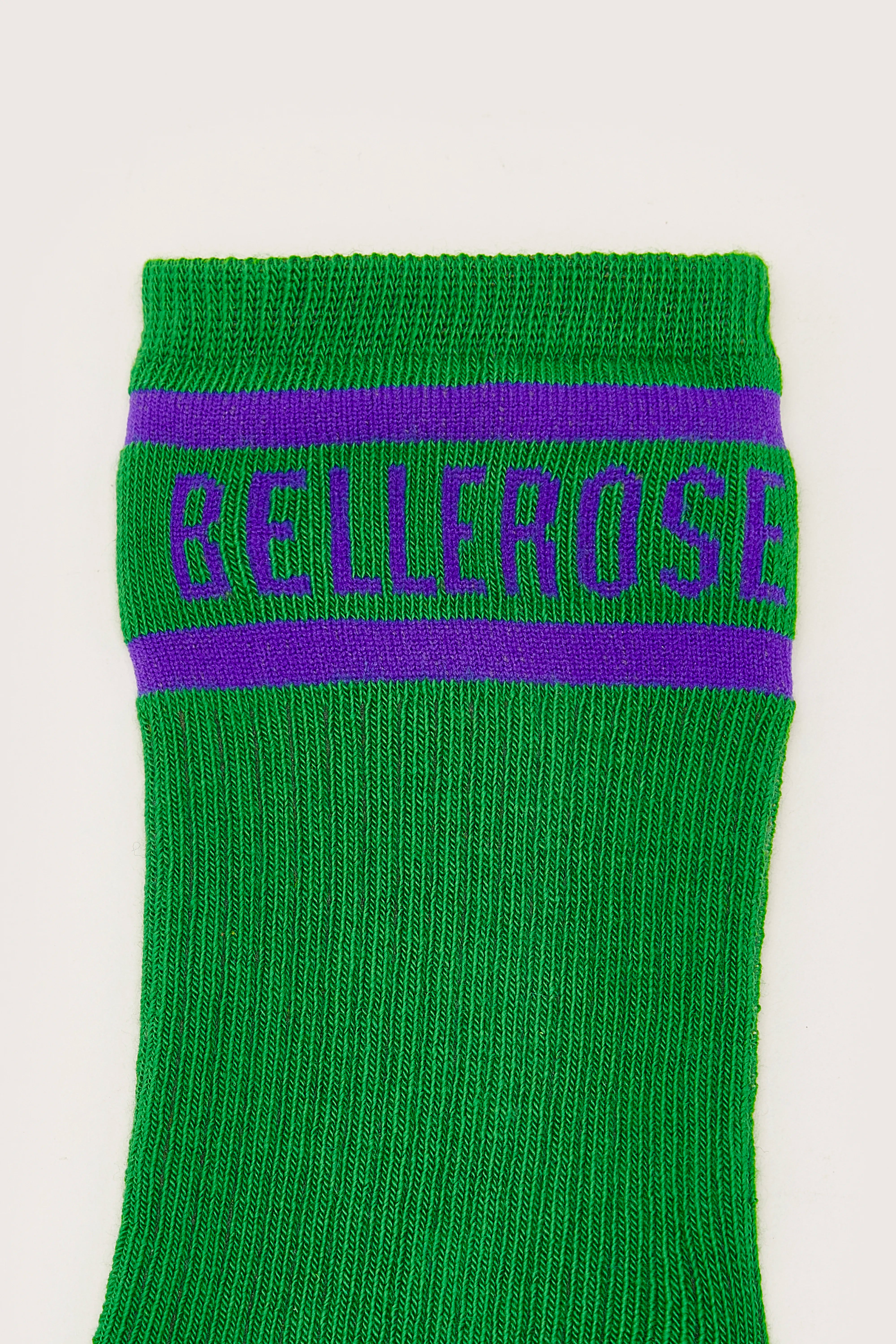 Vige Crew Socks - Grass / Ultraviolet For Girls | Bellerose