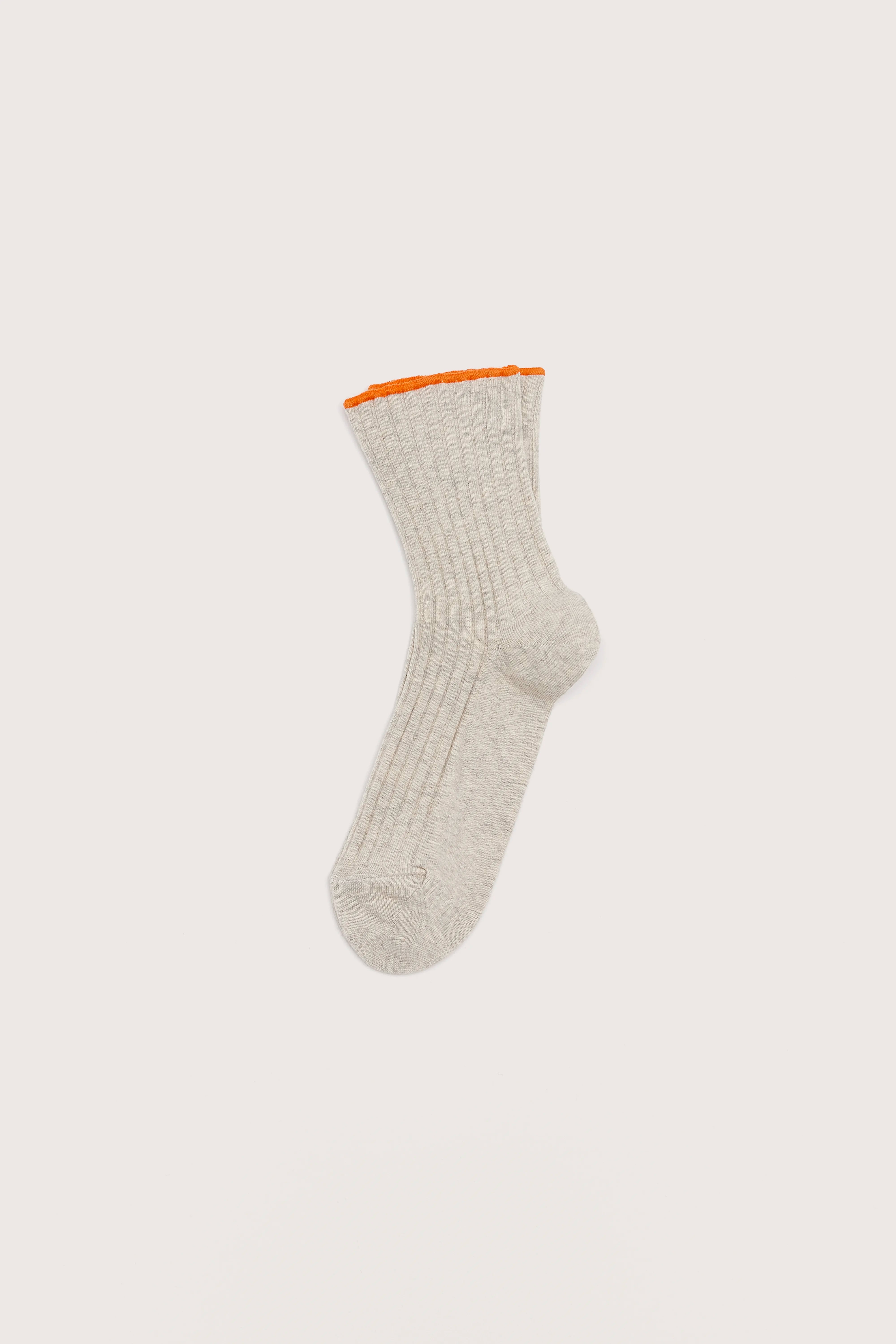 Bya Ankle Socks - Oyster / Teaser For Girls | Bellerose