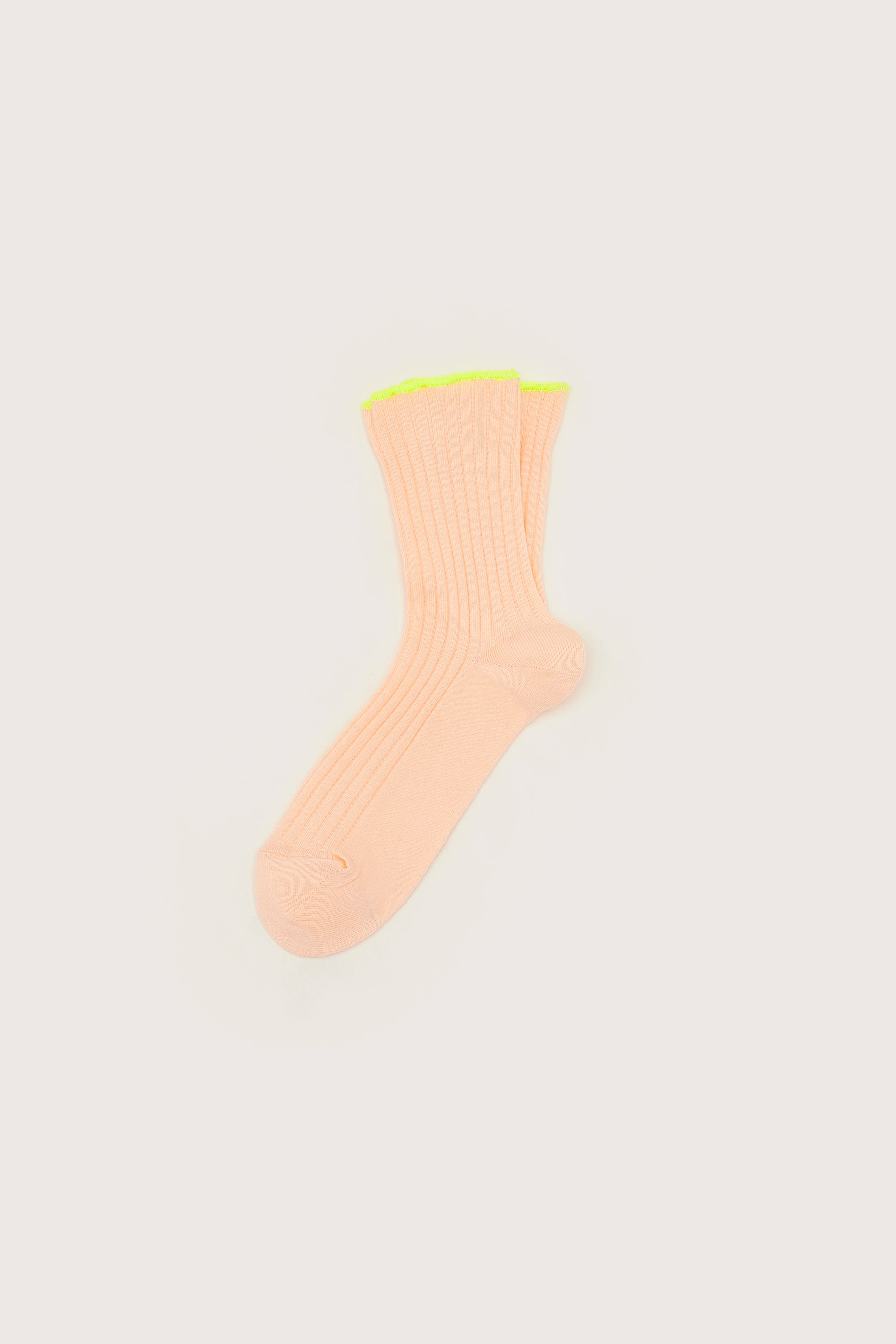 Chaussettes De Cheville Bya - Fluo / Ice peach Pour Fille | Bellerose