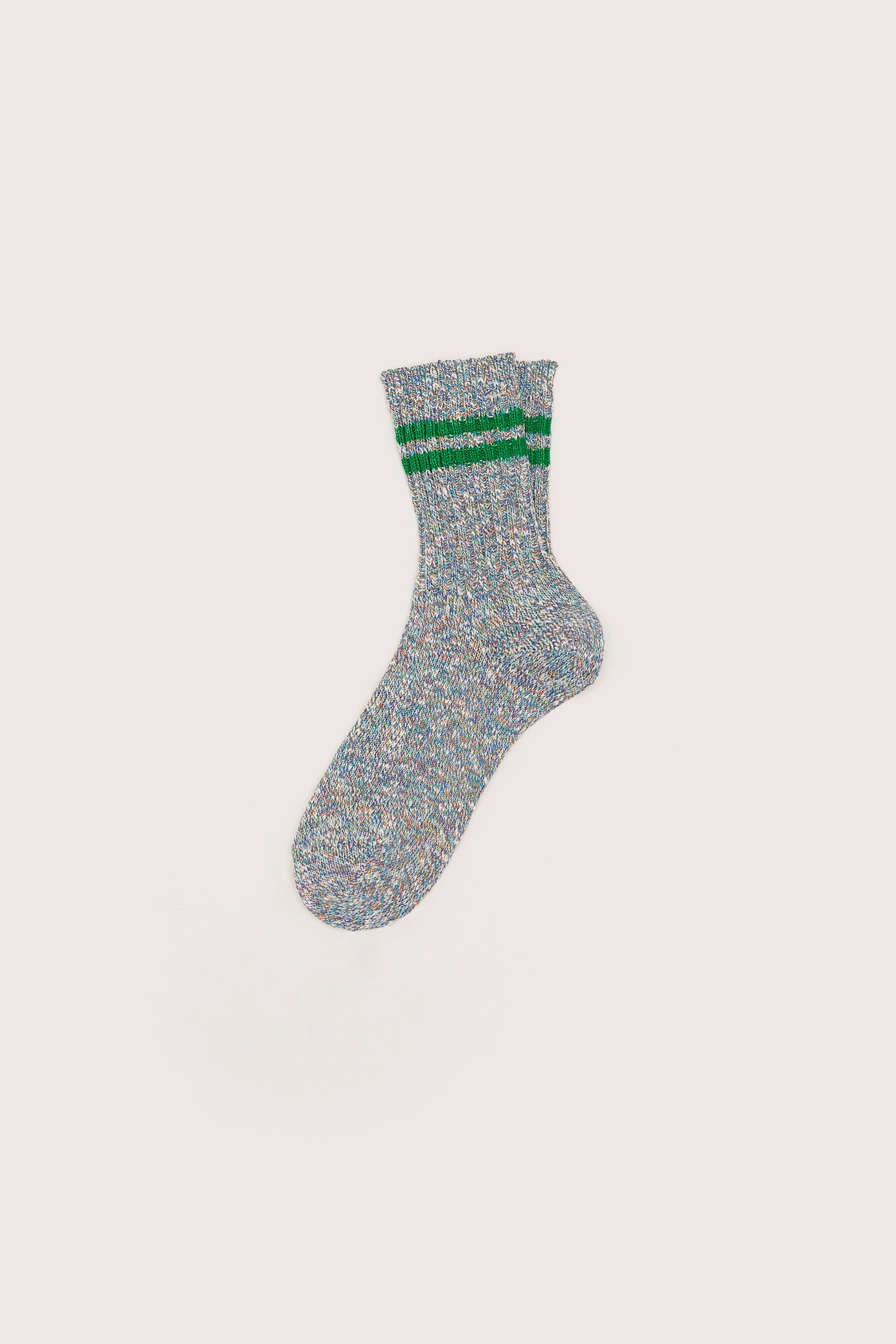 Beel Crew Socks - Multicolor / Pea For Girls | Bellerose