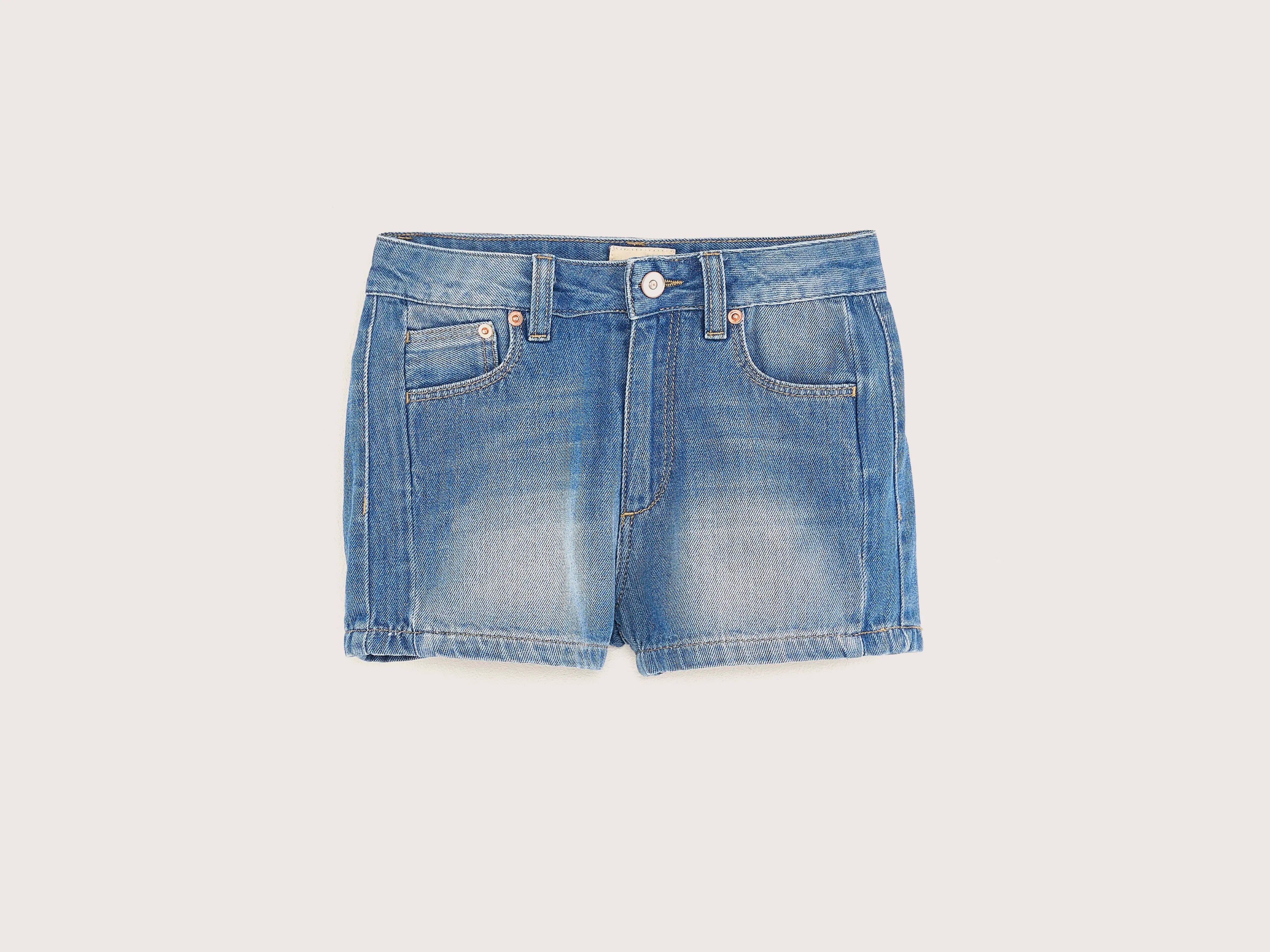 Pina denim shorts (251 / G / MD BLUE BLEACH)